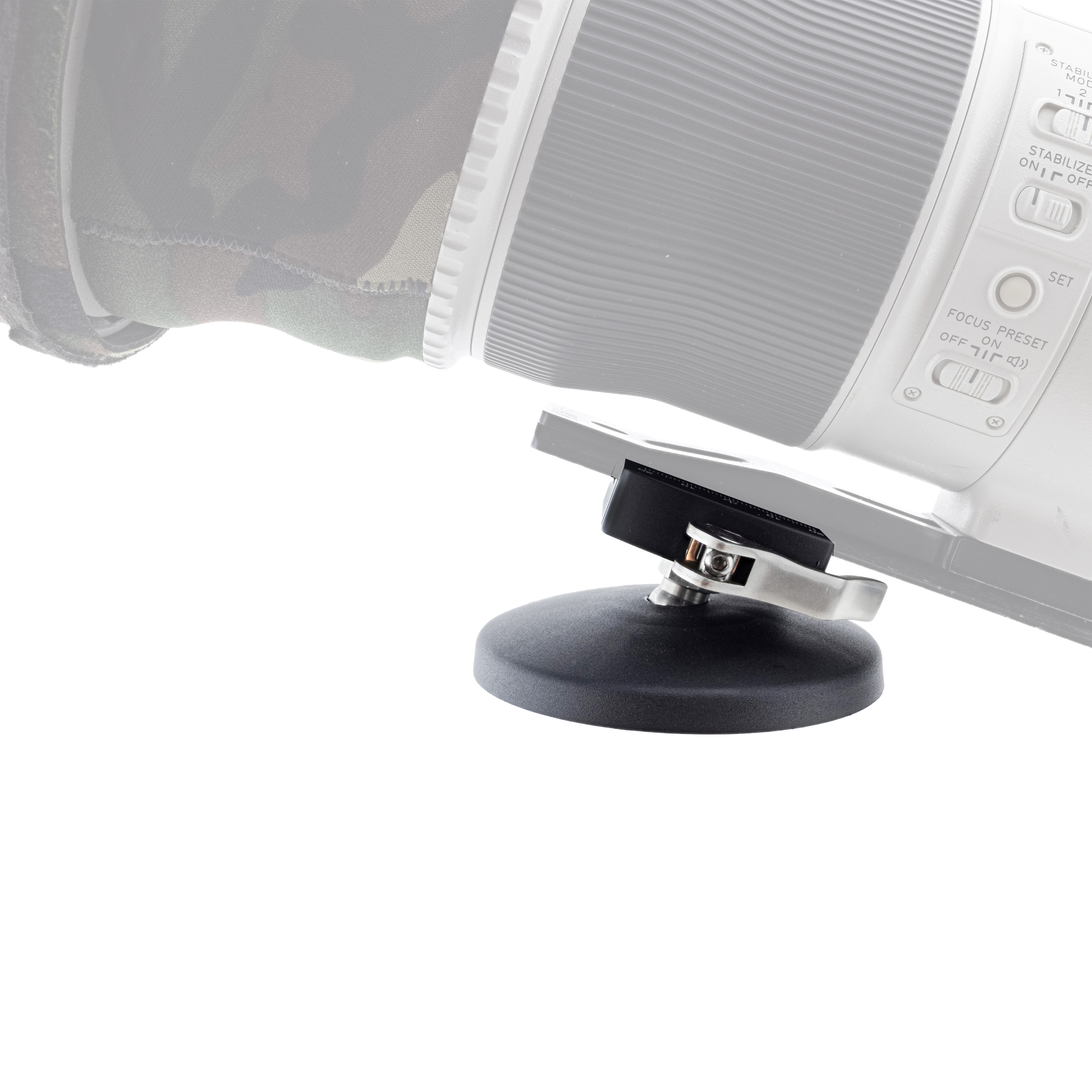 Mini Groundpod 100 Lever Bodenstativ - Hebelkupplung und 100 mm Tellerfuß Mini Groundpod 100 Lever Bodenstativ - Hebelkupplung und 100 mm Tellerfuß