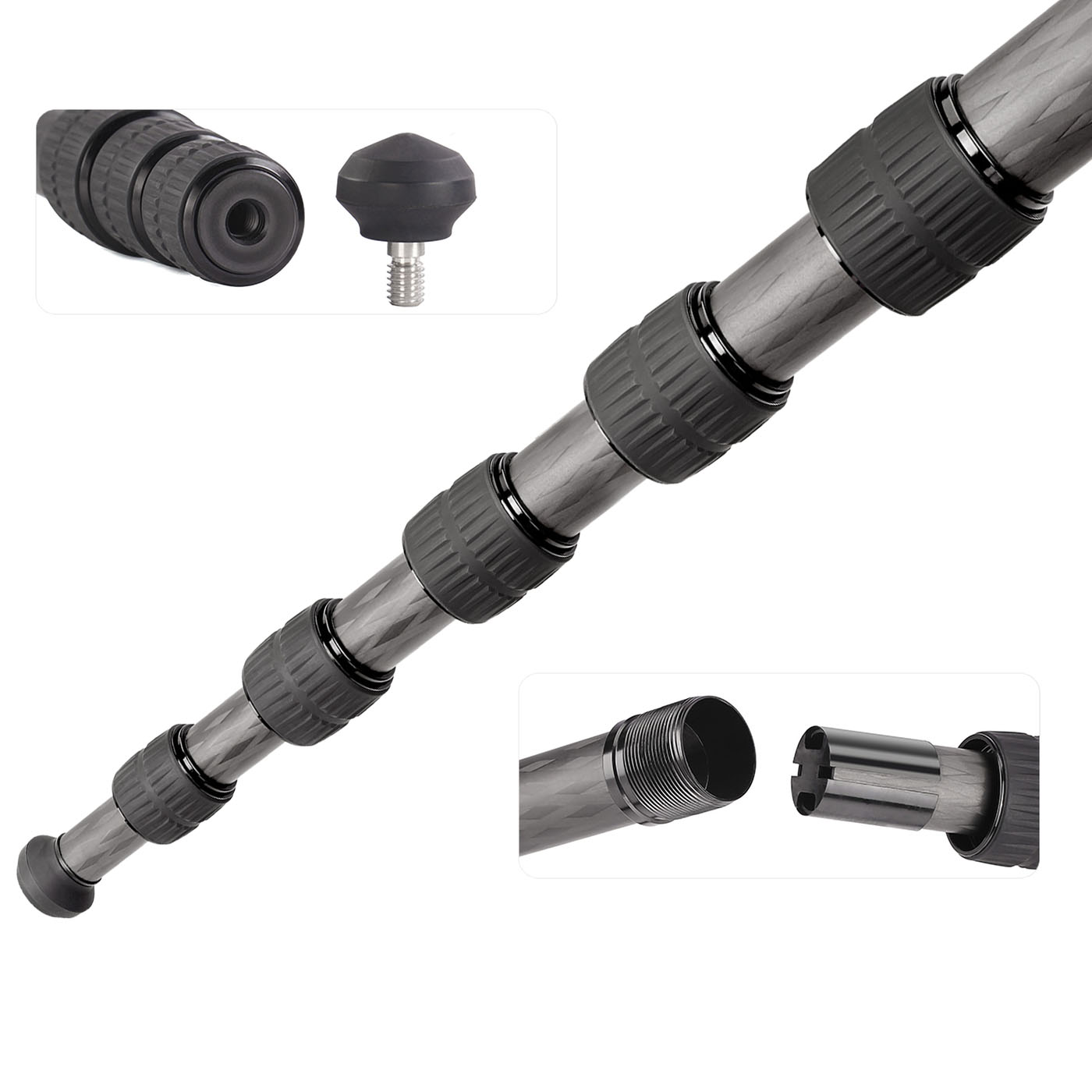 Leofoto MP-366C Einbein-Stativ aus Karbon Leofoto MP-366C Einbein-Stativ aus Karbon