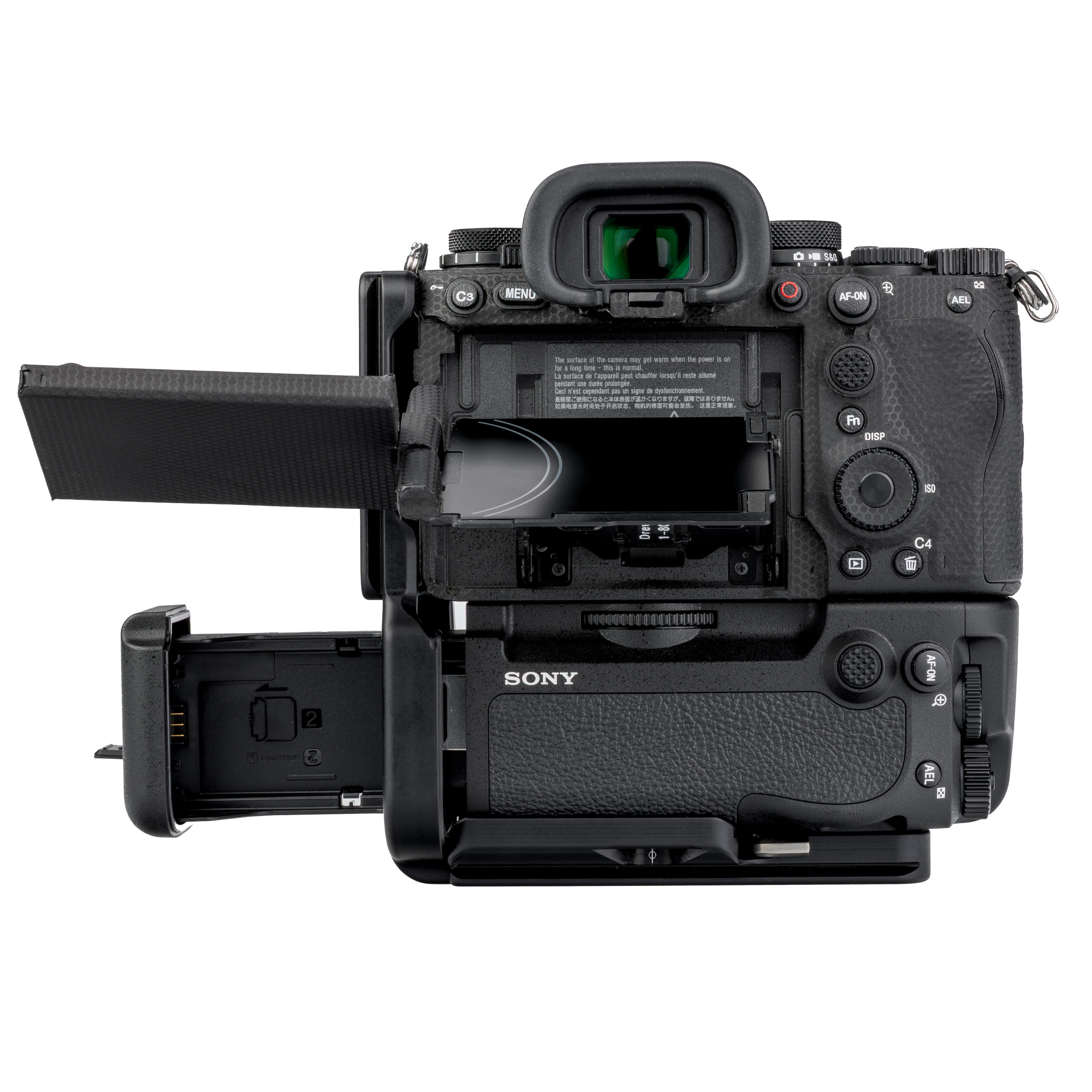 Really Right Stuff BVGC5-L-Winkel für Sony A9 III & A 1 II mit VG-C5 Batteriegriff