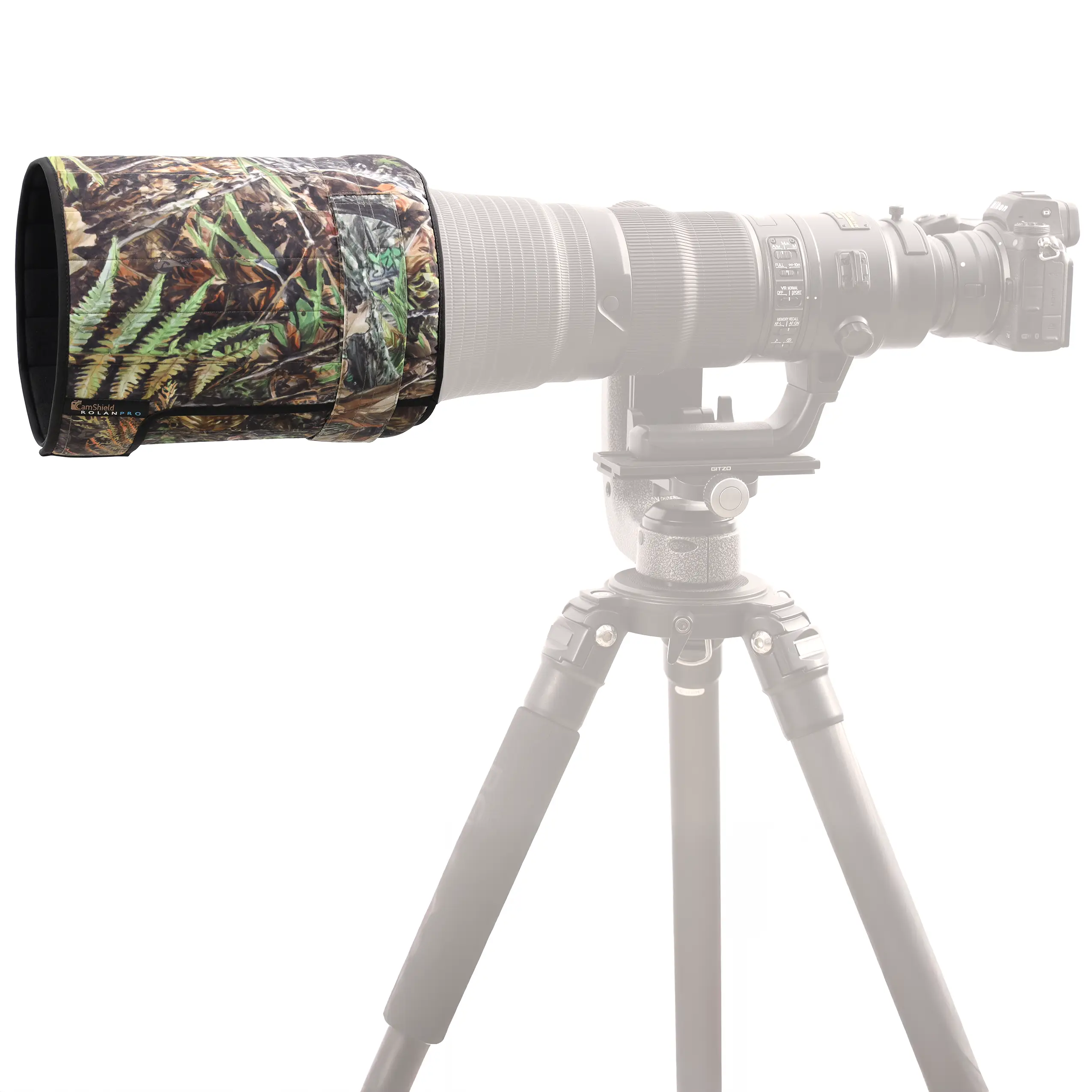 ROLANPRO Gegenlichtblende für Teleobjektive (rollbar) - Größe L- Tarnfarben ROLANPRO Gegenlichtblende für Teleobjektive (rollbar) - Größe L- Tarnfarben