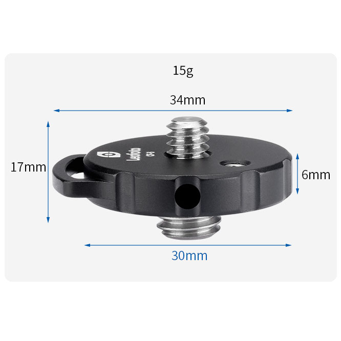 Leofoto CF-6 Gewindeadapter Leofoto CF-6 Gewindeadapter