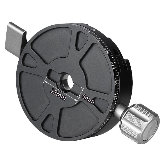 Leofoto RH-2L Panorama Schnellwechselkupplung mit Schnellwechselplatte Leofoto RH-2L Panorama Schnellwechselkupplung mit Schnellwechselplatte