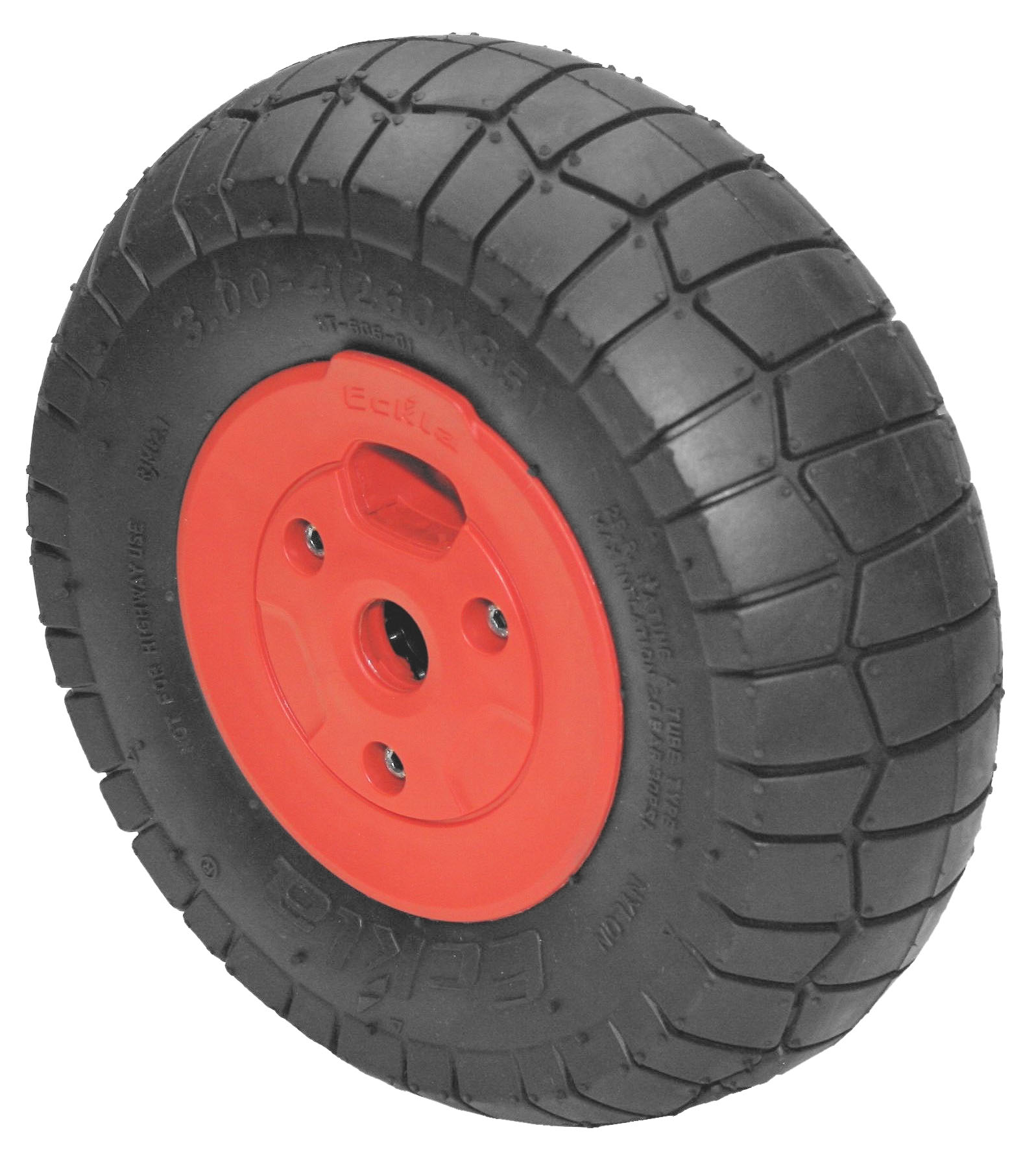 Eckla 07140 Ersatzrad 260 mm (pannensicher & rollengelagert) -ROT Eckla 07140 Ersatzrad 260 mm (pannensicher & rollengelagert) -ROT