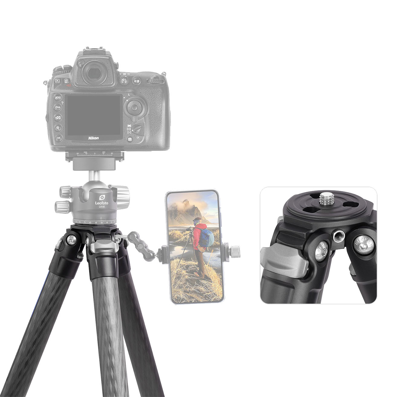 Leofoto LS-365C Ranger Karbon Stativ Leofoto LS-365C Ranger Karbon Stativ