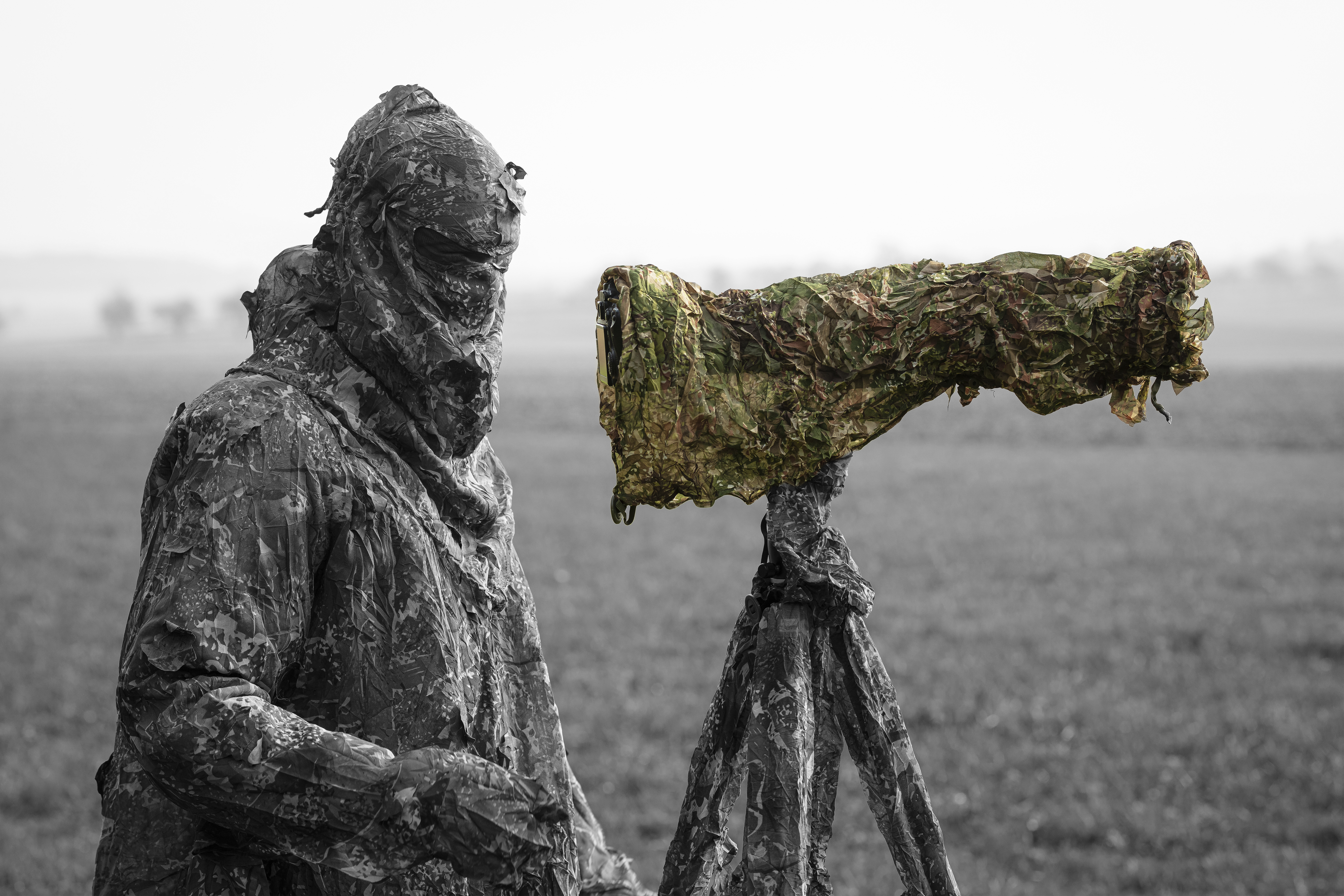 GHOSTHOOD®  Optic-Camo - Ultraleichte Kamera-Objektiv-Tarnung
