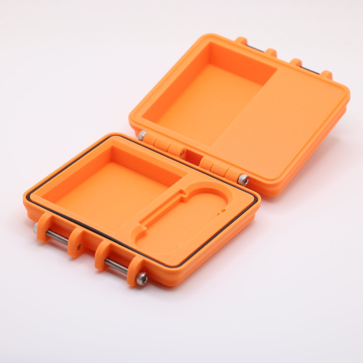 Akku-und Speicherkartenbox für Sony Single Einzelakku-/Kartenbox (orange) Akku-und Speicherkartenbox für Sony Single Einzelakku-/Kartenbox (orange)