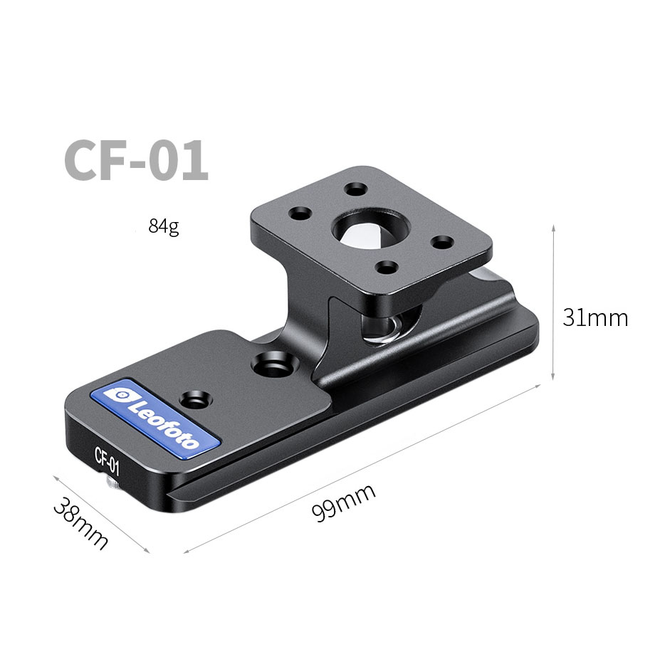Leofoto CF-01 Ersatzfuß mit QD-Aufnahme für Canon Objektive Leofoto CF-01 Ersatzfuß mit QD-Aufnahme für Canon Objektive