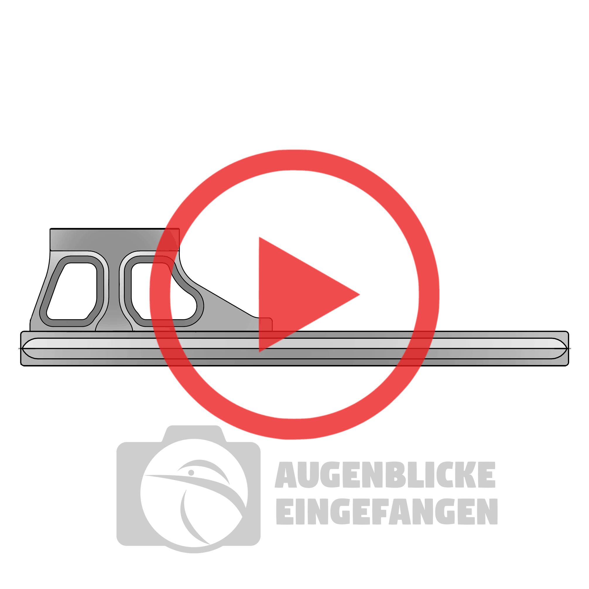 Modularer Objektiv-Ersatzfuß CaNiS-L 160 für Teleobjektive von Nikon-Canon-Sony-Sigma Modularer Objektiv-Ersatzfuß CaNiS-L 160 für Teleobjektive von Nikon-Canon-Sony-Sigma