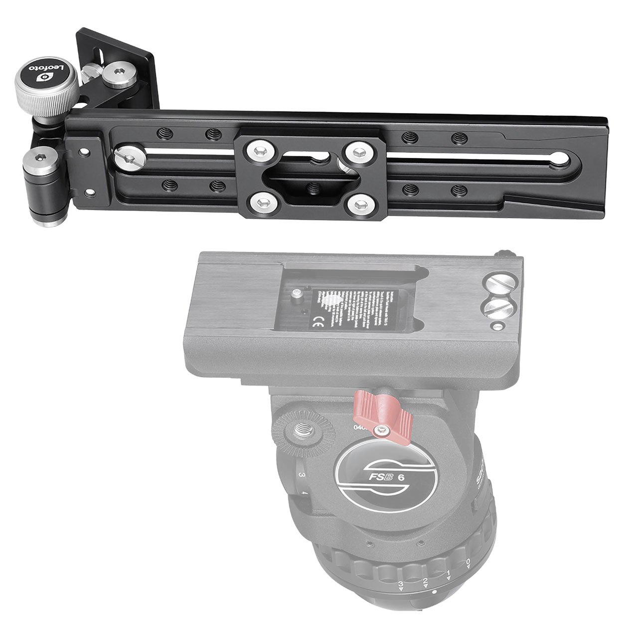 Leofoto VR-220 Teleschiene mit Sachtler/ Manfrotto Schwalbenschwanzprofil Leofoto VR-220 Teleschiene mit Sachtler/ Manfrotto Schwalbenschwanzprofil