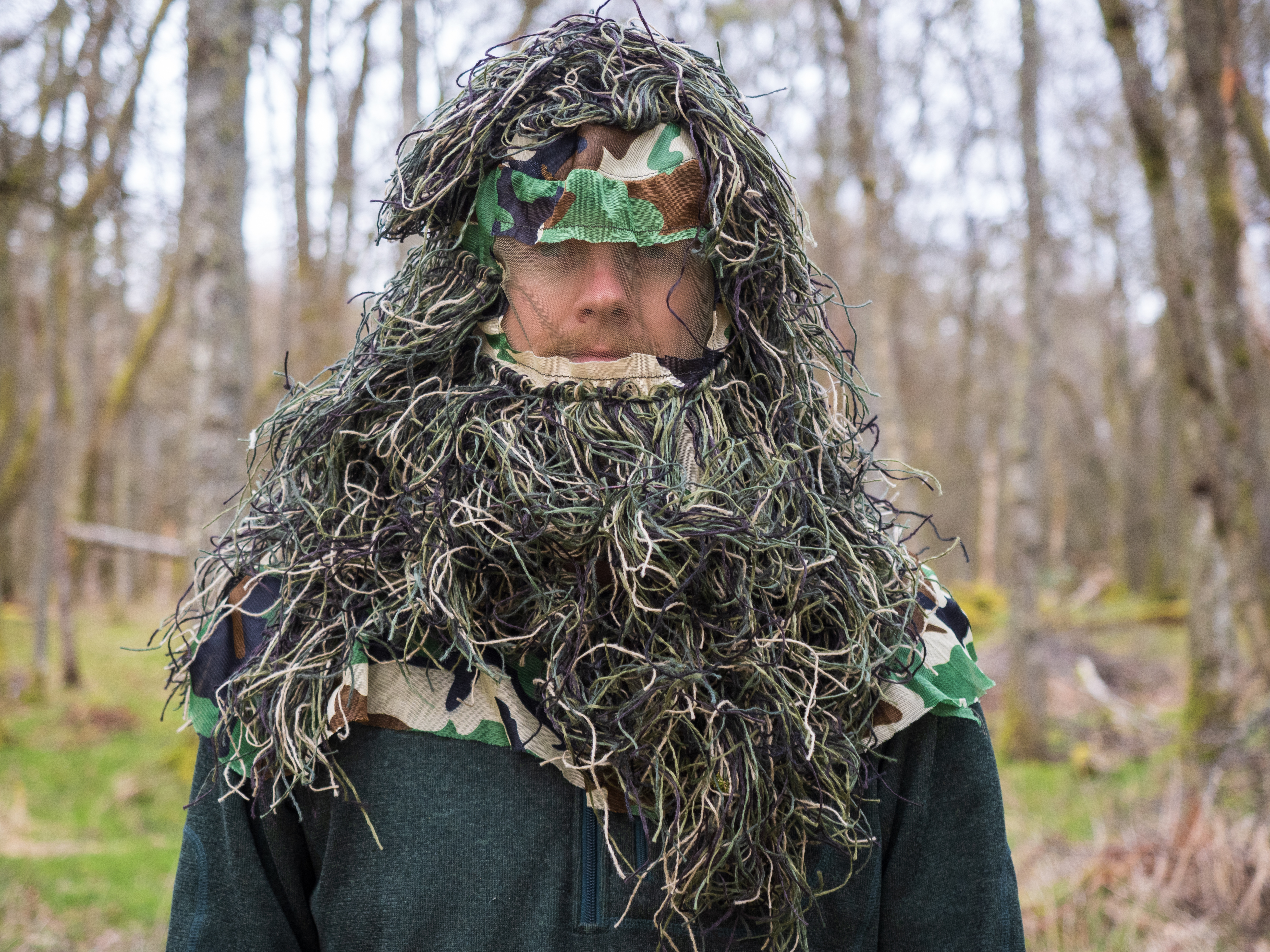 Tragopan Ghillie Gesichtsmaske Tragopan Ghillie Gesichtsmaske