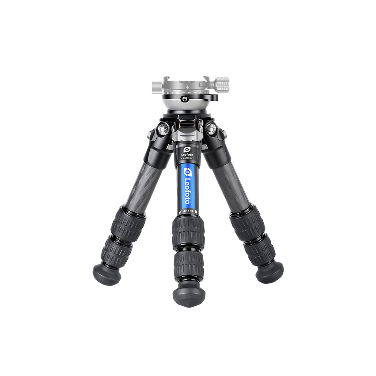 Leofoto LS-223CEX + RH-0 Ranger Mini-Stativ mit integrierter Nivellierung & Panoramaklemme Leofoto LS-223CEX + RH-0 Ranger Mini-Stativ mit integrierter Nivellierung & Panoramaklemme