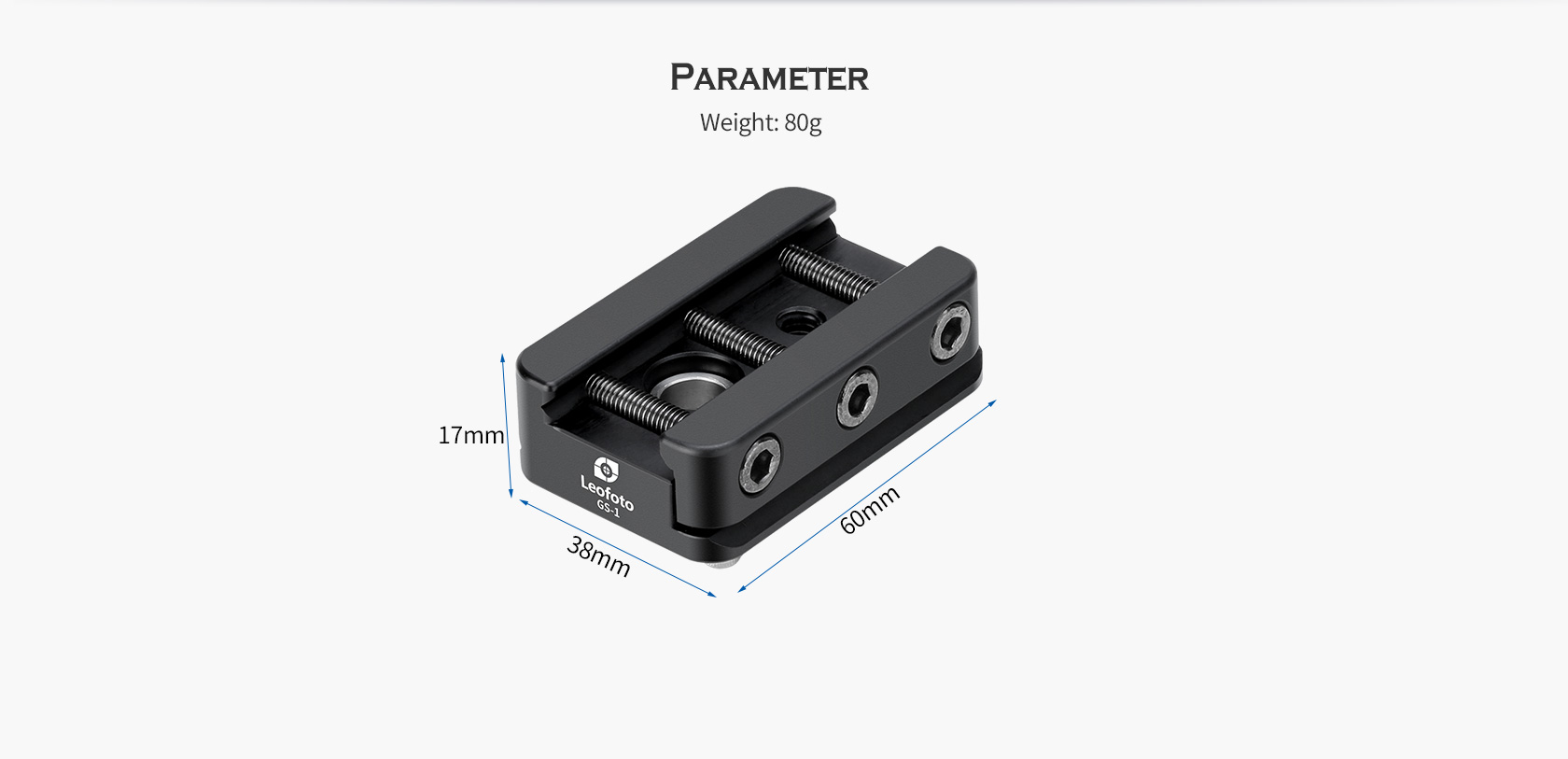 Leofoto GS-1 Schwalbenschwanz Adapter für Nato- & Picatinny Schienen Leofoto GS-1 Schwalbenschwanz Adapter für Nato- & Picatinny Schienen