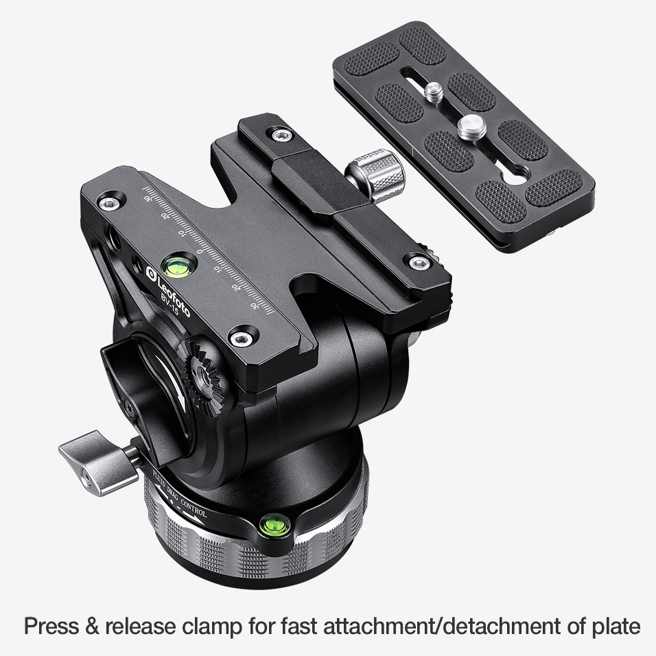 Leofoto BV-15 Fluid-Videoneiger Leofoto BV-15 Fluid-Videoneiger