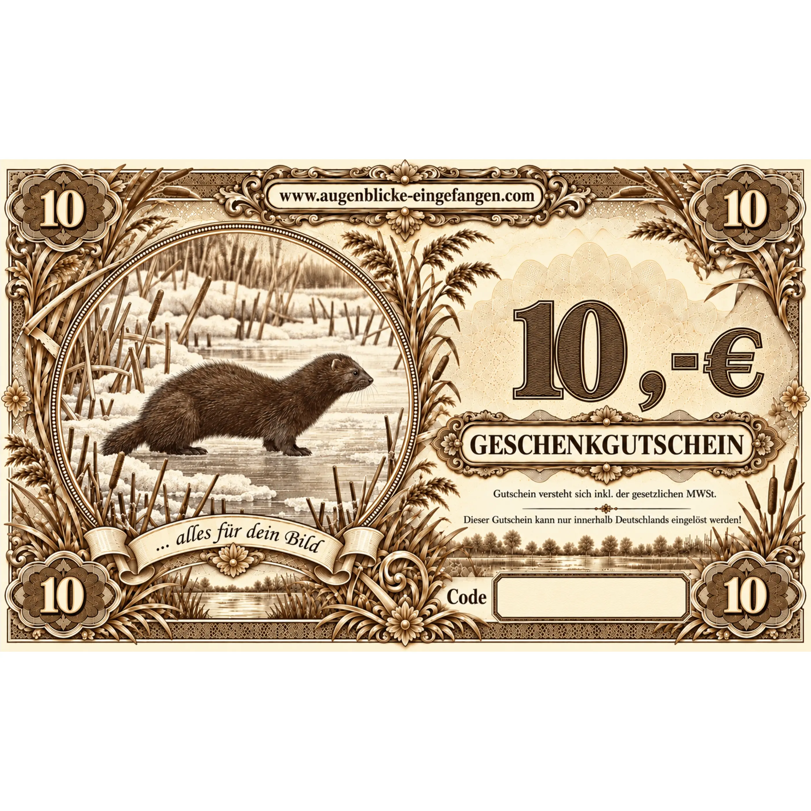 Buono regalo (Serie 2) - 10 euro