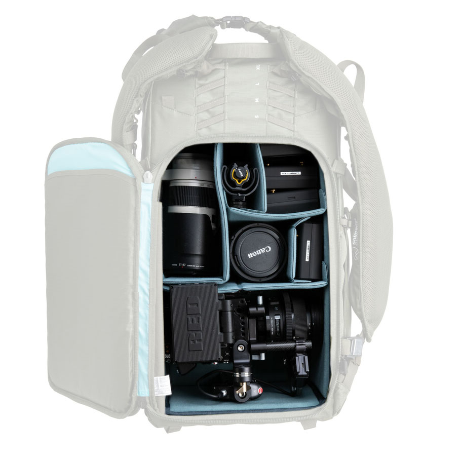 Shimoda Core Unit Extra Large DV Modul-Einsatz Usage example (accessories shown are not included in the scope of delivery)