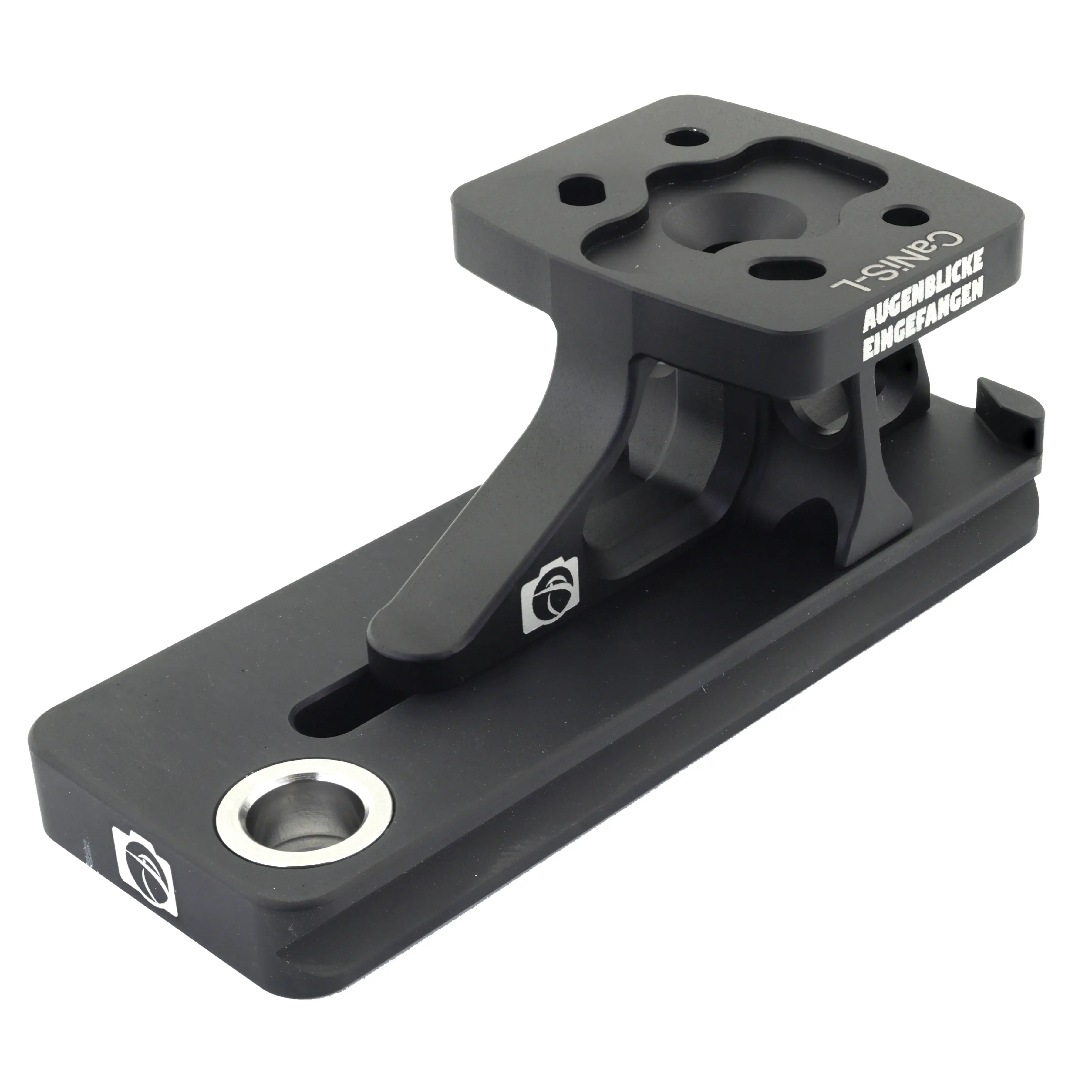Modularer Ersatzfuß CaNiS-LC 100 für Teleobjektive von Nikon-Canon-Sony-Sigma