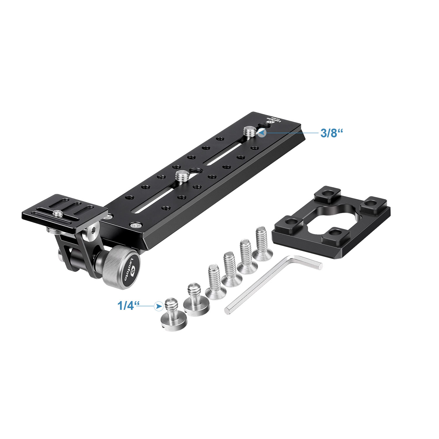 Leofoto VR-220 Teleschiene mit Sachtler/ Manfrotto Schwalbenschwanzprofil Leofoto VR-220 Teleschiene mit Sachtler/ Manfrotto Schwalbenschwanzprofil