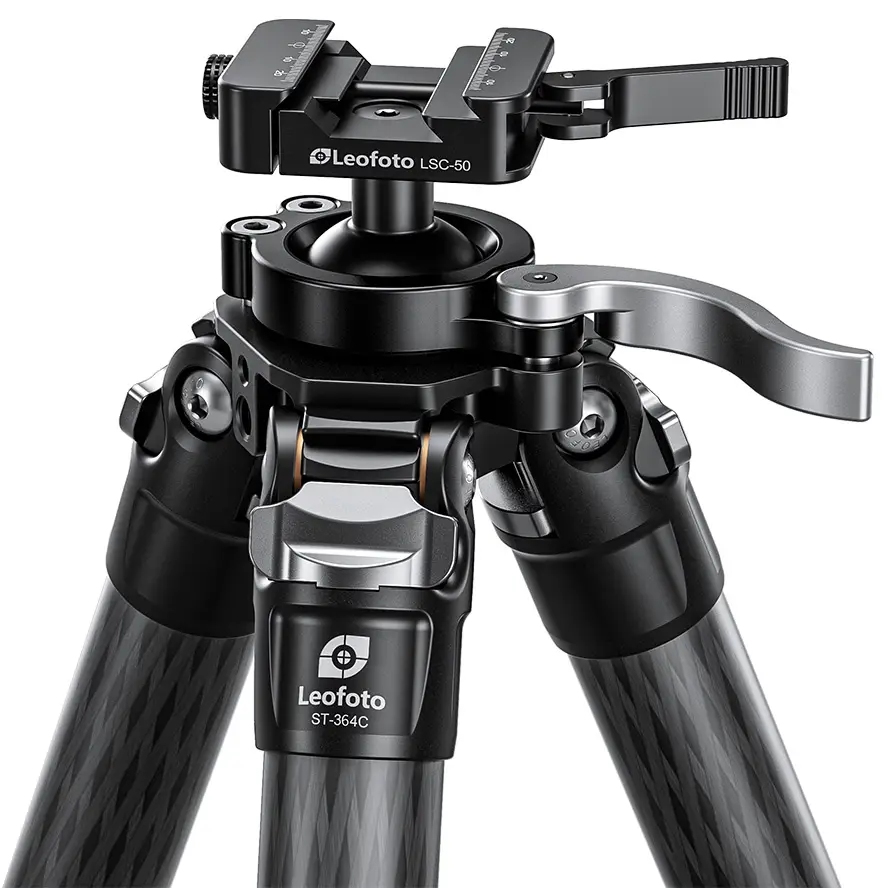 Leofoto ST-364C Karbon Dreibeinstativ mit integriertem Kugelkopf (Arca & Picatinny) Leofoto ST-364C Karbon Dreibeinstativ mit integriertem Kugelkopf (Arca & Picatinny)