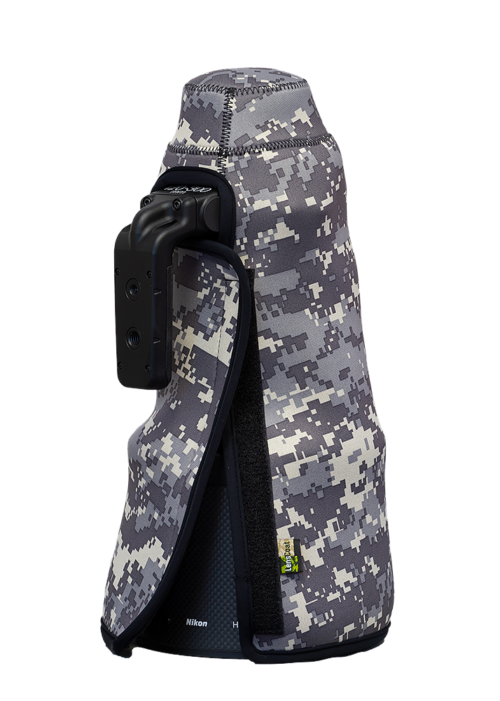 LensCoat TravelCoat für Nikon 120-300mm f/2.8 FL ED SR VR mit Sonnenblende LensCoat TravelCoat für Nikon 120-300mm f/2.8 FL ED SR VR mit Sonnenblende