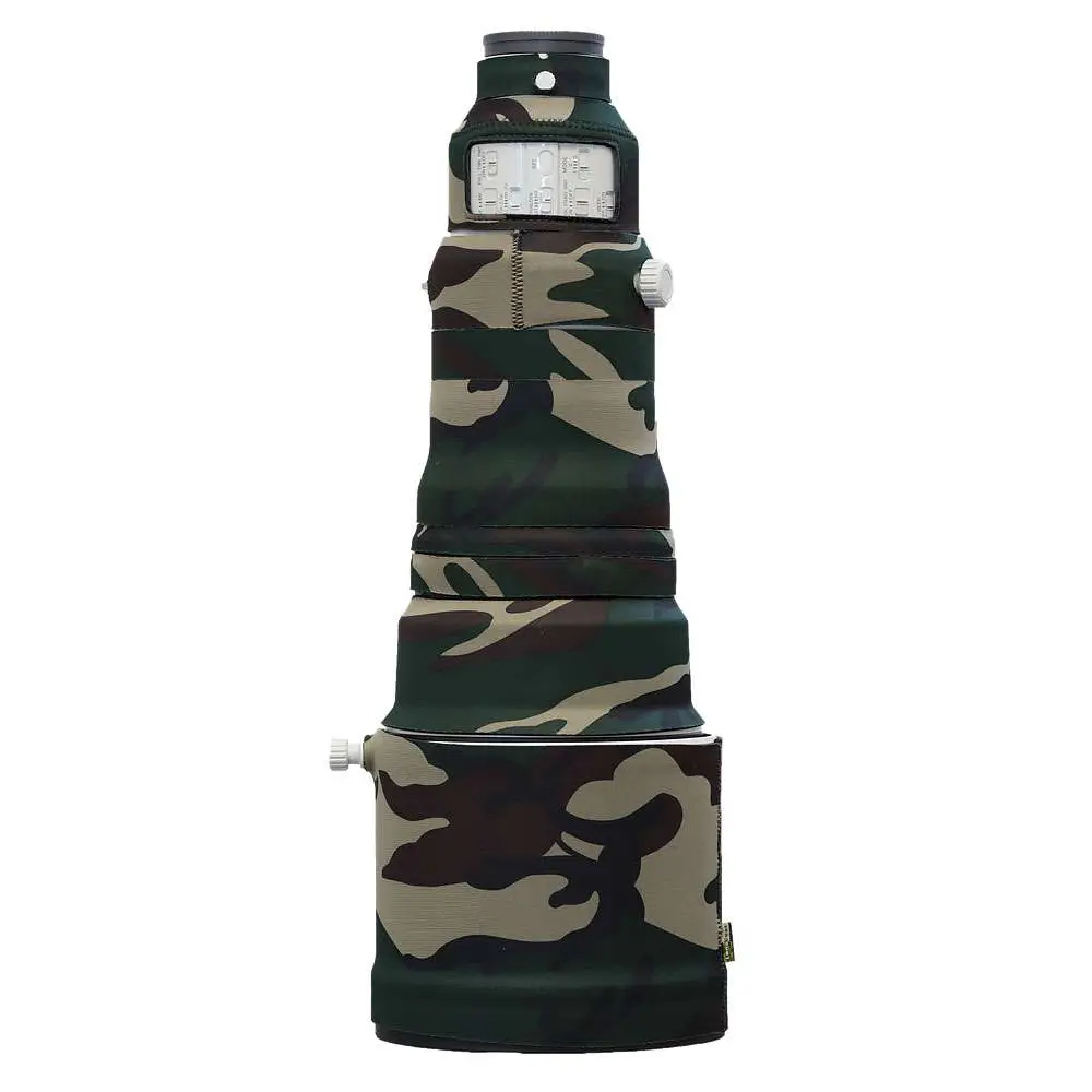 Protection d’objectif LensCoat pour Sony FE 400mm f/2.8 GM OSS - camouflage vert forêt
