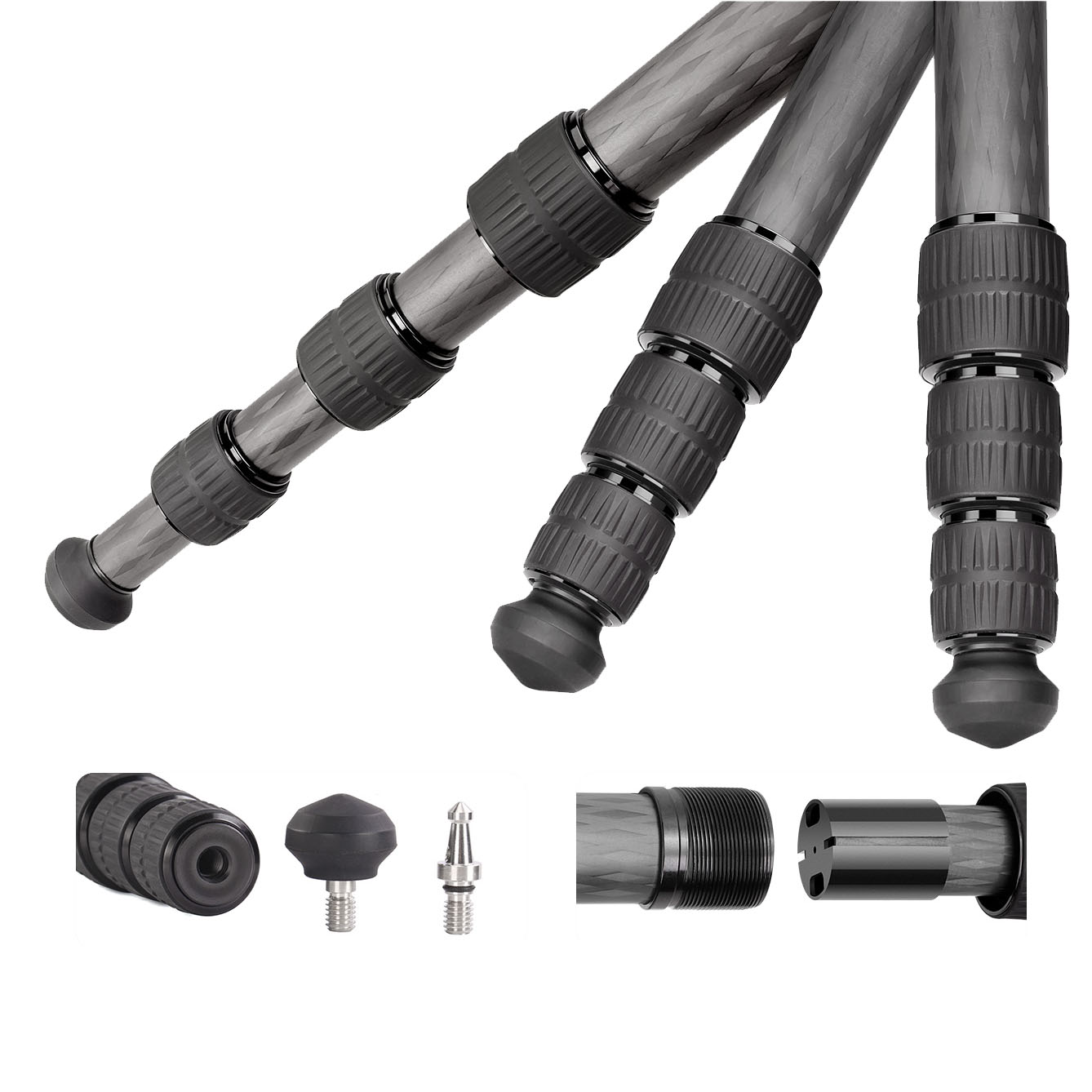 Leofoto LS-285CEX Ranger Karbon Stativ mit integrierter Nivellierung Leofoto LS-285CEX Ranger Karbon Stativ mit integrierter Nivellierung