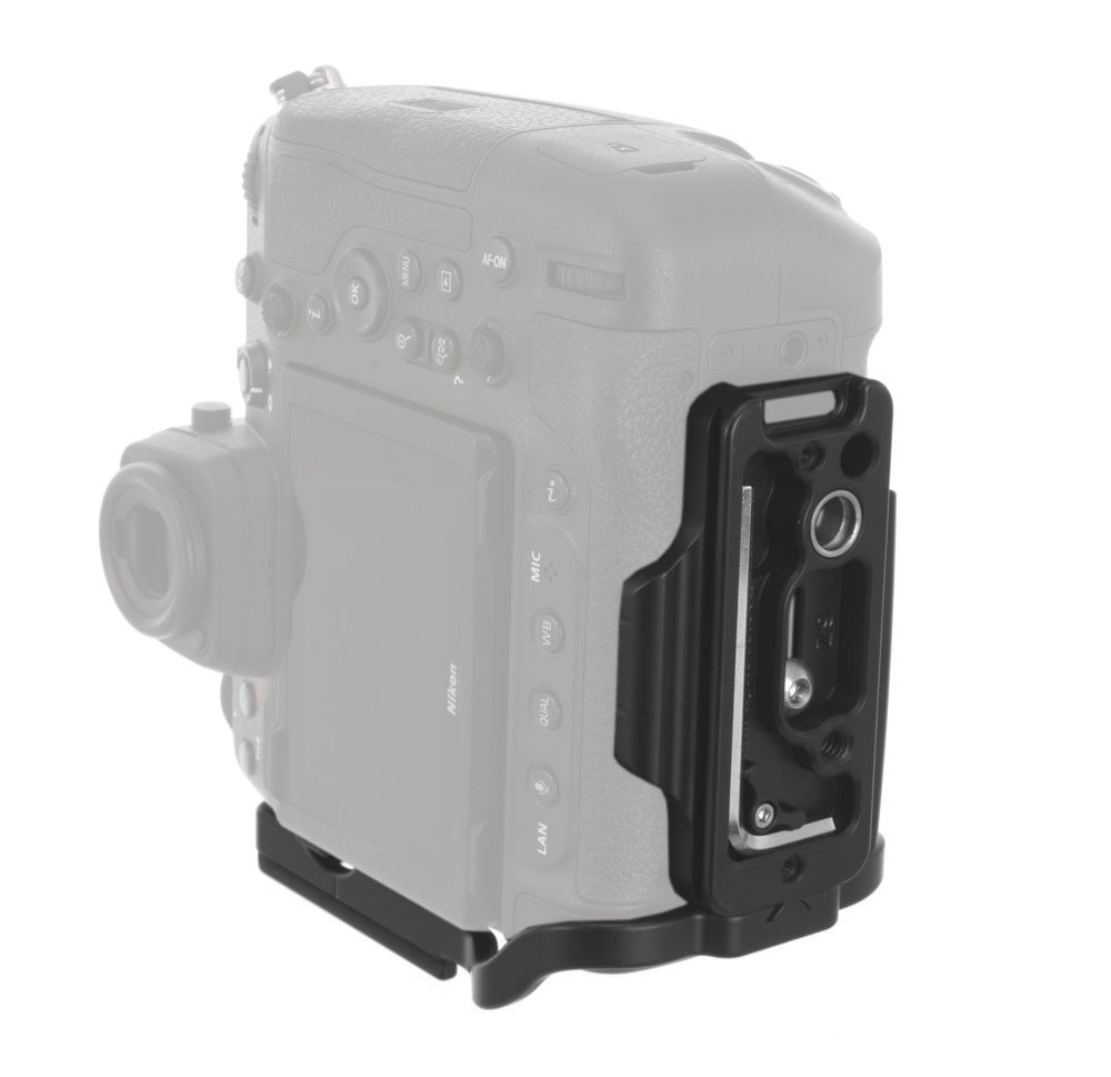 Kirk BL-Z9V2 L-Winkel für Nikon Z9 mit QD-Aufnahme Kirk BL-Z9V2 L-Winkel für Nikon Z9 mit QD-Aufnahme