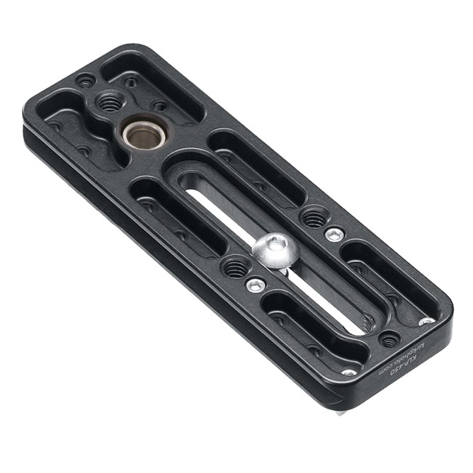 Kirk KLP-450 Universal-Objektivplatte (114 mm) mit QD-Aufnahme Kirk KLP-450 Universal-Objektivplatte (114 mm) mit QD-Aufnahme