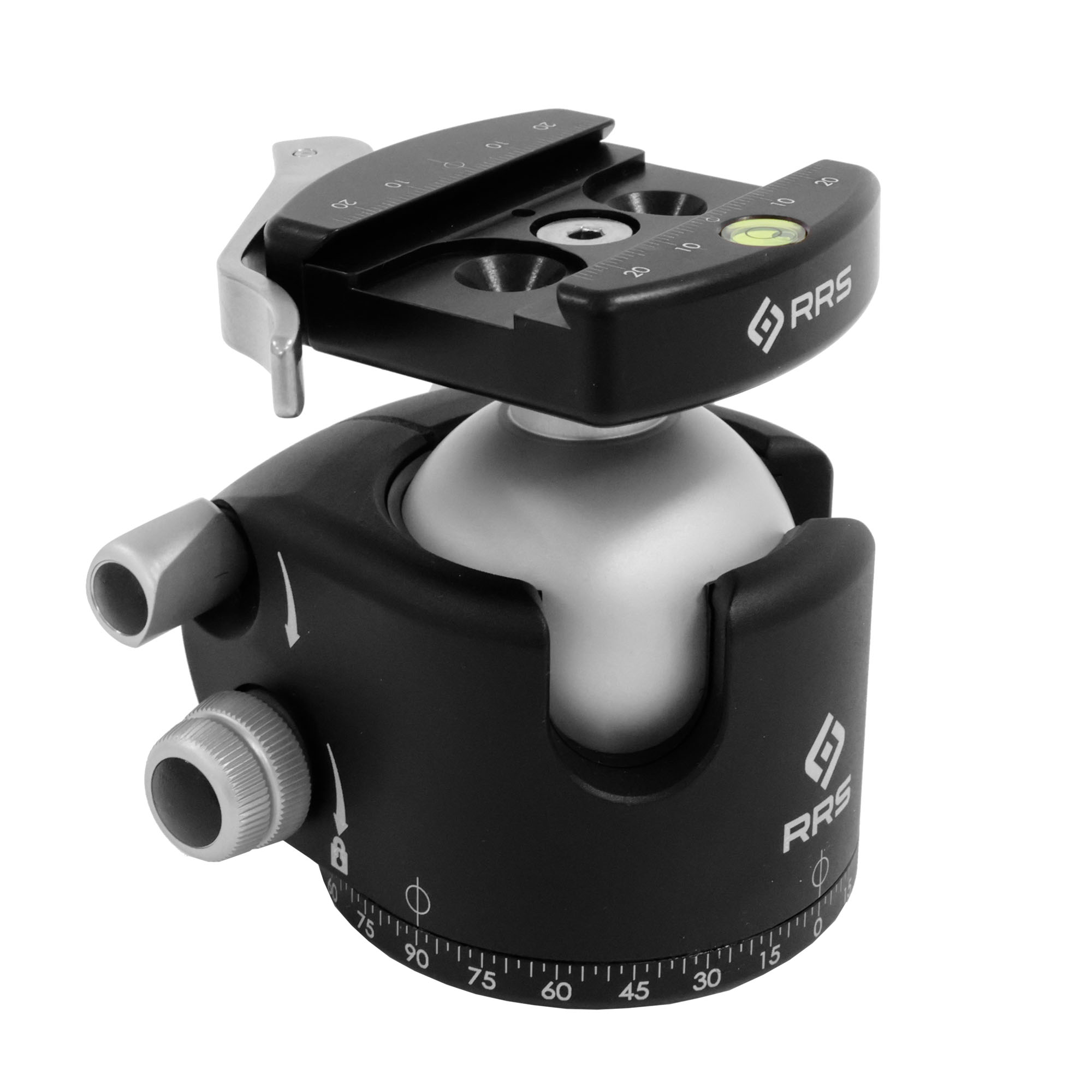 Really Right Stuff BH-55 LR - Kugelkopf mit B2 LR II Schnellwechselklemme mit Klemmhebel