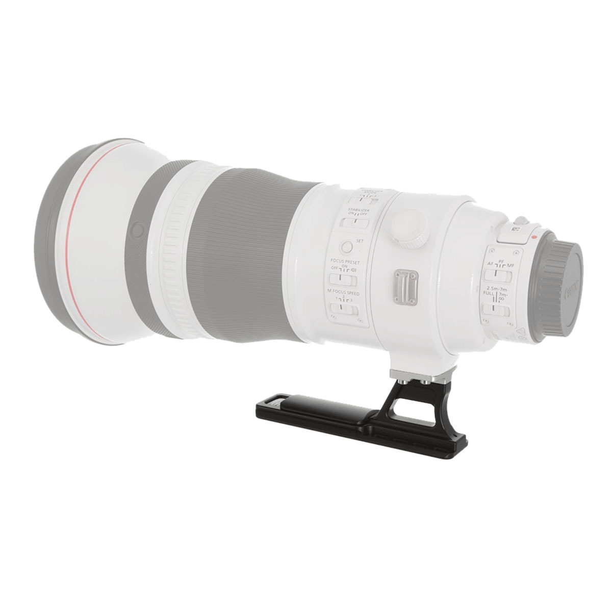 Kirk LP-69SG Objektiv-Ersatzfuß für Canon 400 & 600 L IS III & Canon RF 400 & 600 f/4 Objektive mit Kirk LP-69SG Objektiv-Ersatzfuß für Canon 400 & 600 L IS III & Canon RF 400 & 600 f/4 Objektive mit