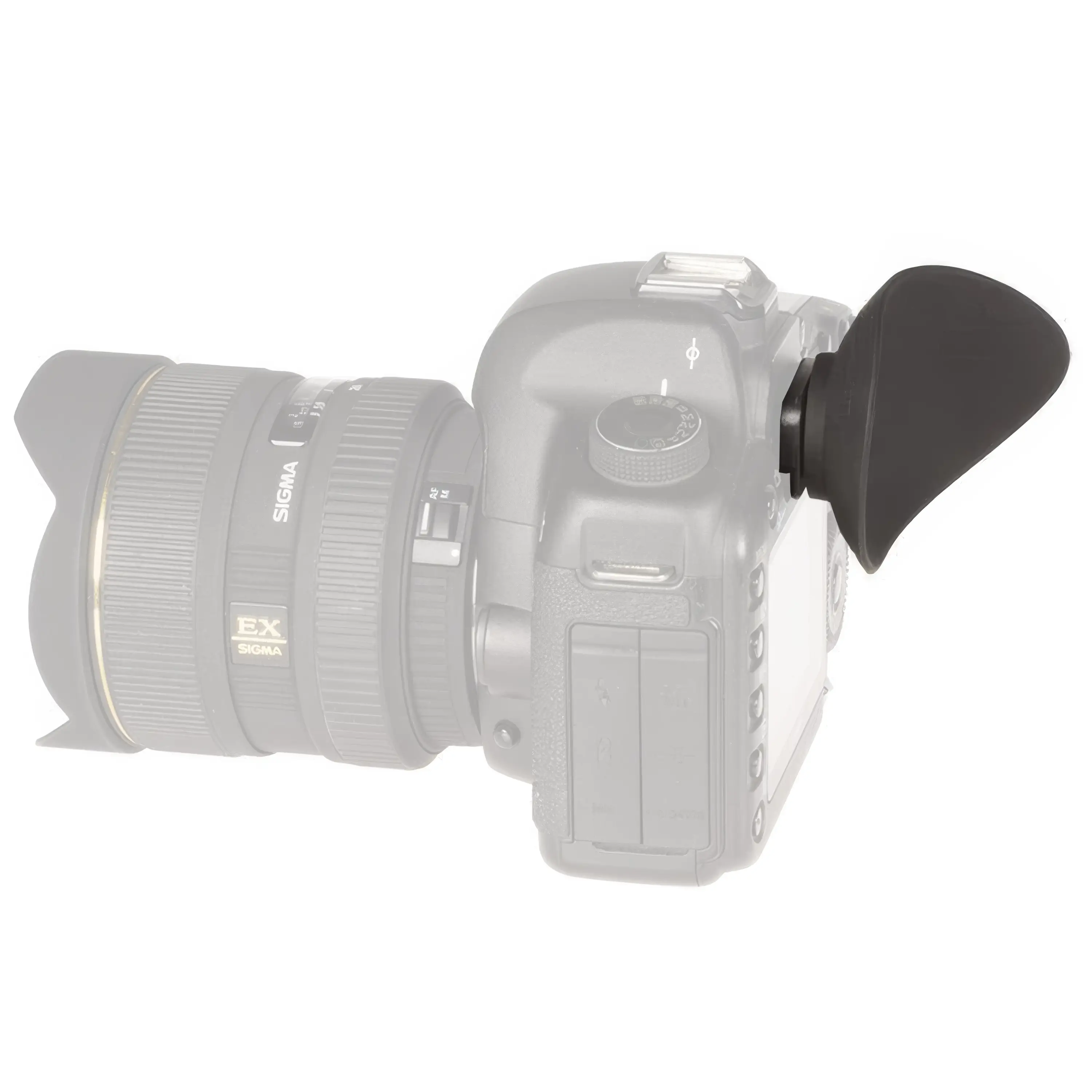Hoodman`s HoodEye- Eye cups for Canon cameras with 18 mm long eyepiece - HoodEye Eye Cup: Oversized Eyecup for Eyeglass Wearers