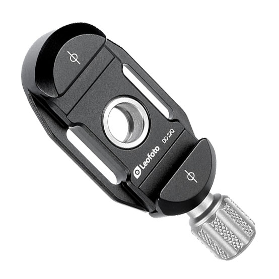 Leofoto DC-22Q Mini-Klemme mit QD-Aufnahme Leofoto DC-22Q Mini-Klemme mit QD-Aufnahme