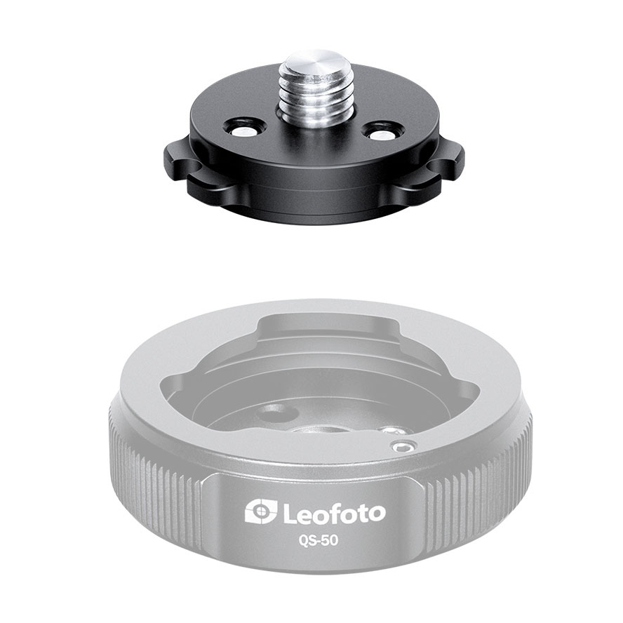 Leofoto Q50 - Schnellwechselplatte für QS-50 Schnellwechselbasis Leofoto Q50 - Schnellwechselplatte für QS-50 Schnellwechselbasis