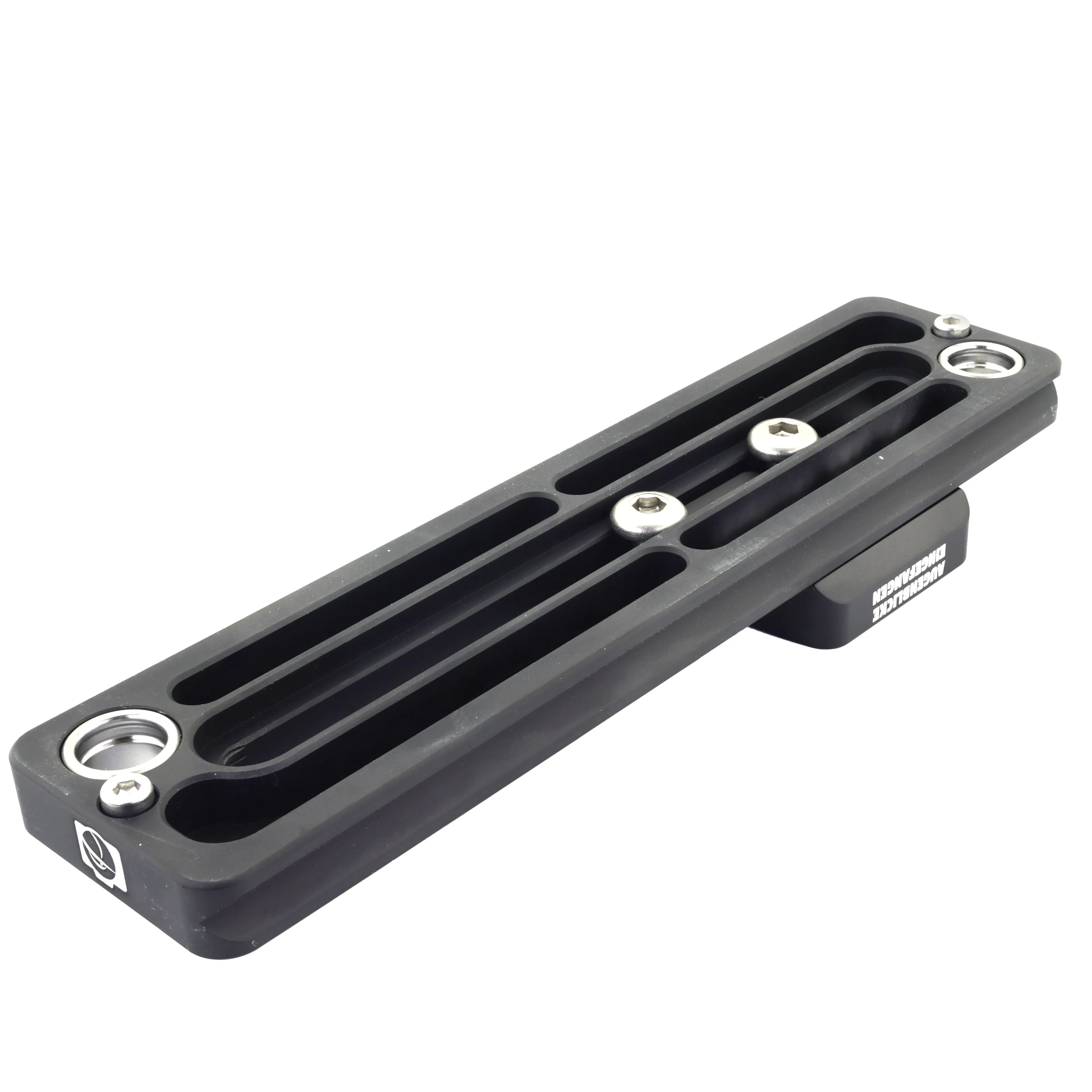 Modularer flacher Objektiv-Ersatzfuß CaNiS-S 160 für Teleobjektive von Nikon-Canon-Sony-Sigma Modularer flacher Objektiv-Ersatzfuß CaNiS-S 160 für Teleobjektive von Nikon-Canon-Sony-Sigma