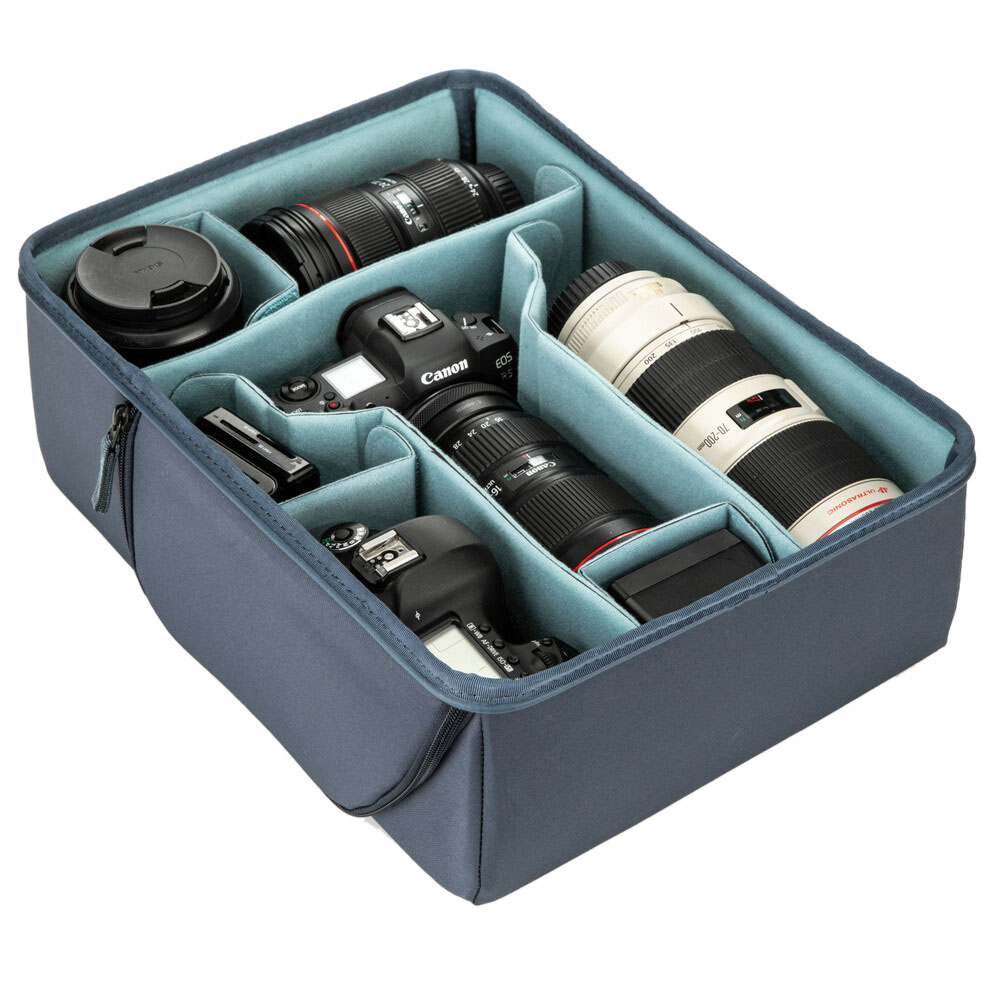 Shimoda Core Unit Large Mirrorless Modul-Einsatz Usage example (accessories shown are not included in the scope of delivery)