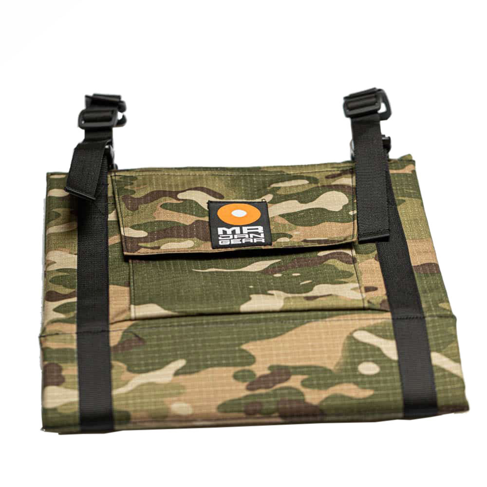 MR JAN GEAR Lens Carrier System, Tragesystem für lange Teleobjektive mit Tarnmuster MR JAN GEAR Lens Carrier System, Tragesystem für lange Teleobjektive mit Tarnmuster