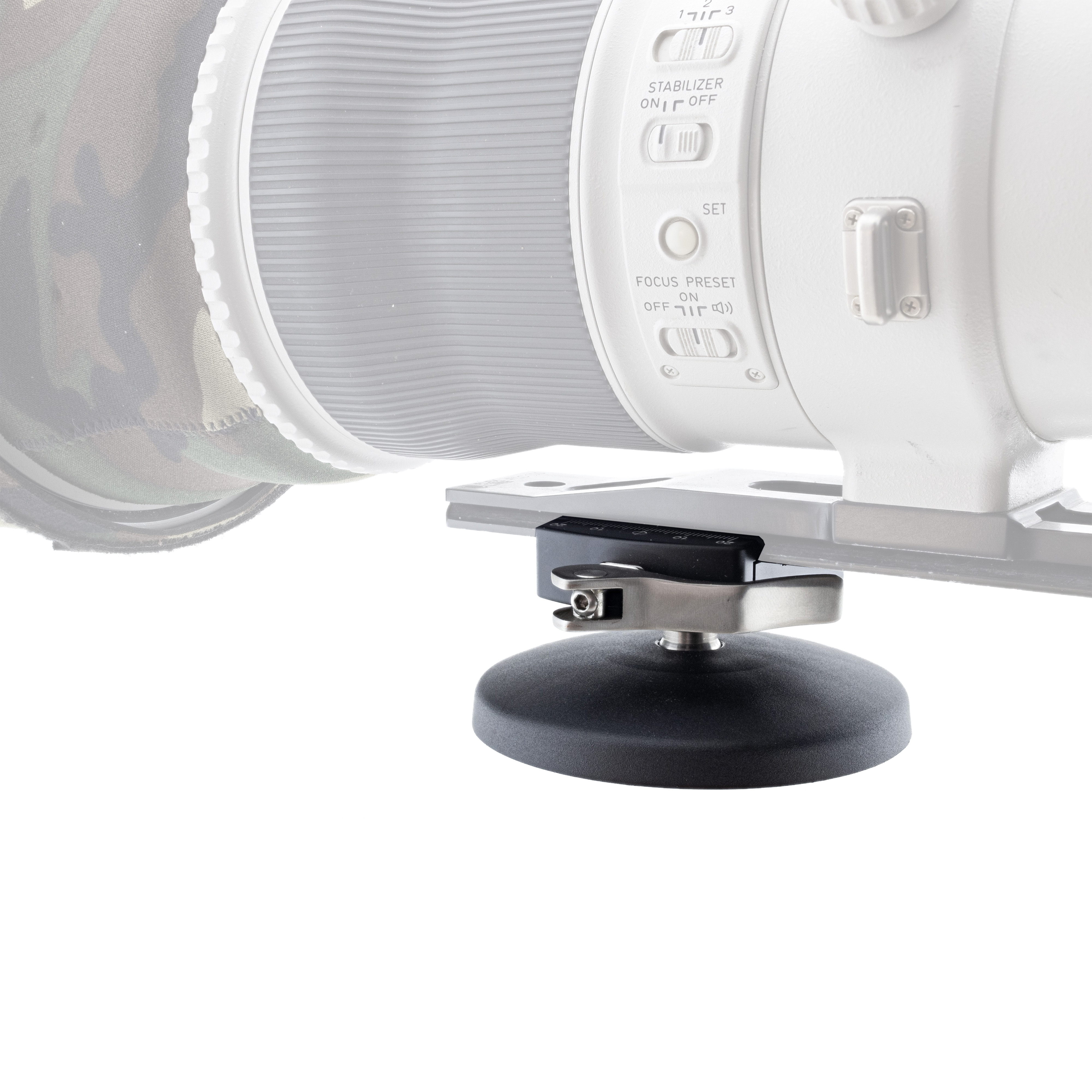 Mini Groundpod 100 Lever Bodenstativ - Hebelkupplung und 100 mm Tellerfuß Mini Groundpod 100 Lever Bodenstativ - Hebelkupplung und 100 mm Tellerfuß