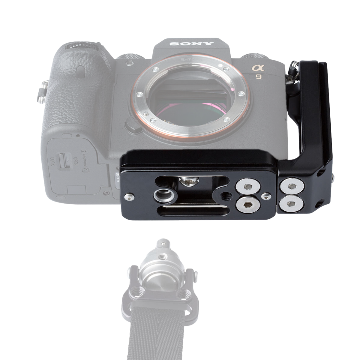 ProMediaGear PLSA9 Modularer L-Winkel für Sony Alpha 9 ProMediaGear PLSA9 Modularer L-Winkel für Sony Alpha 9