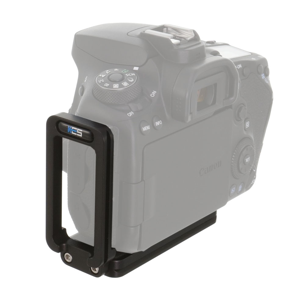 Kirk ULB-1 Universeller L-Winkel -klein an Canon EOS 90D