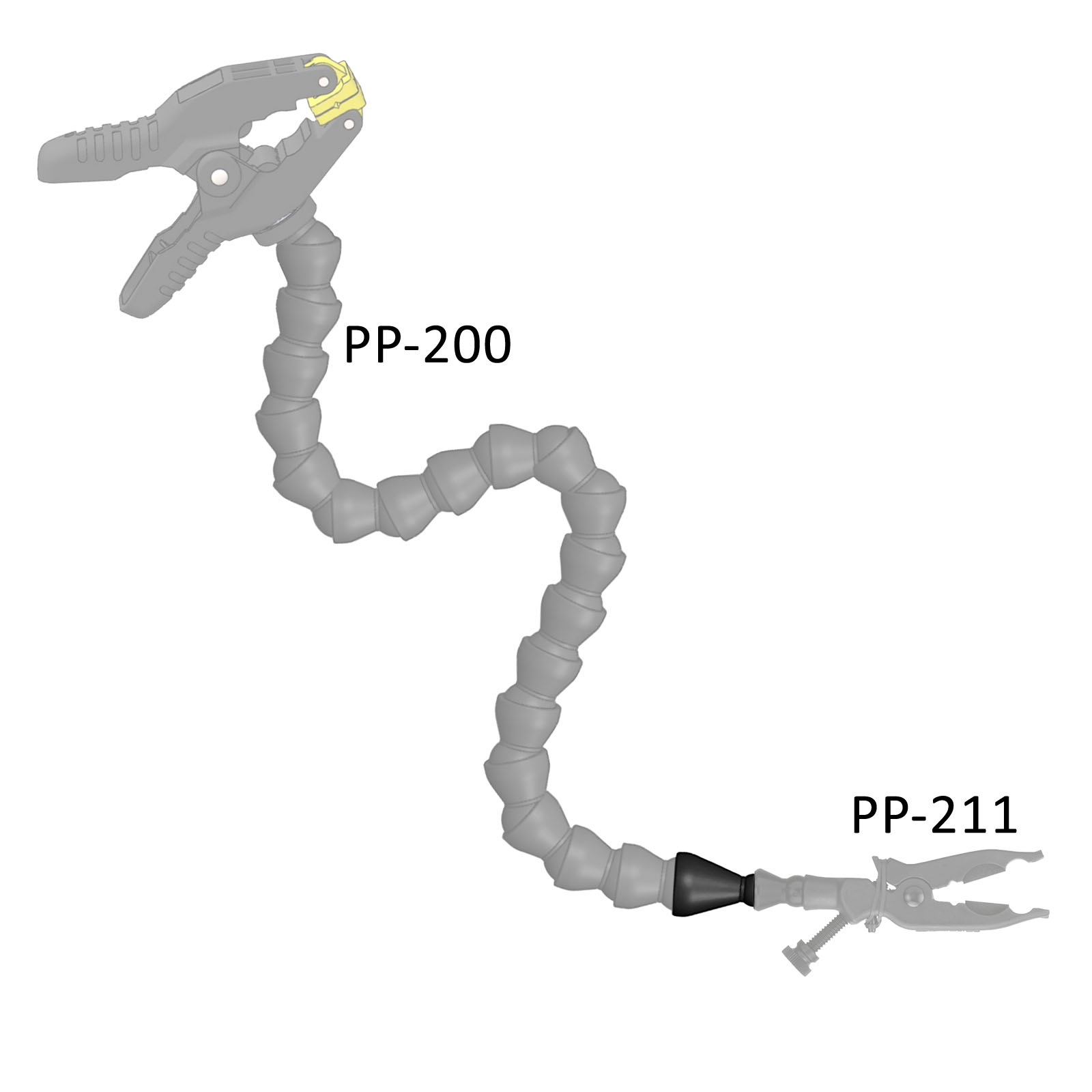 Loc-Line Reduzierung 1/2" auf 1/4", schwarz Loc-Line Reduzierung 1/2" auf 1/4", schwarz
