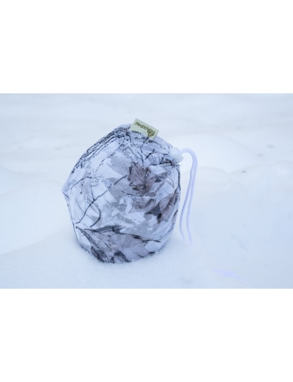 Tragopan 3D-Snow Tarnnetz 1.5 x 3.5m mit Objektivtunnel Tragopan 3D-Snow Tarnnetz 1.5 x 3.5m mit Objektivtunnel