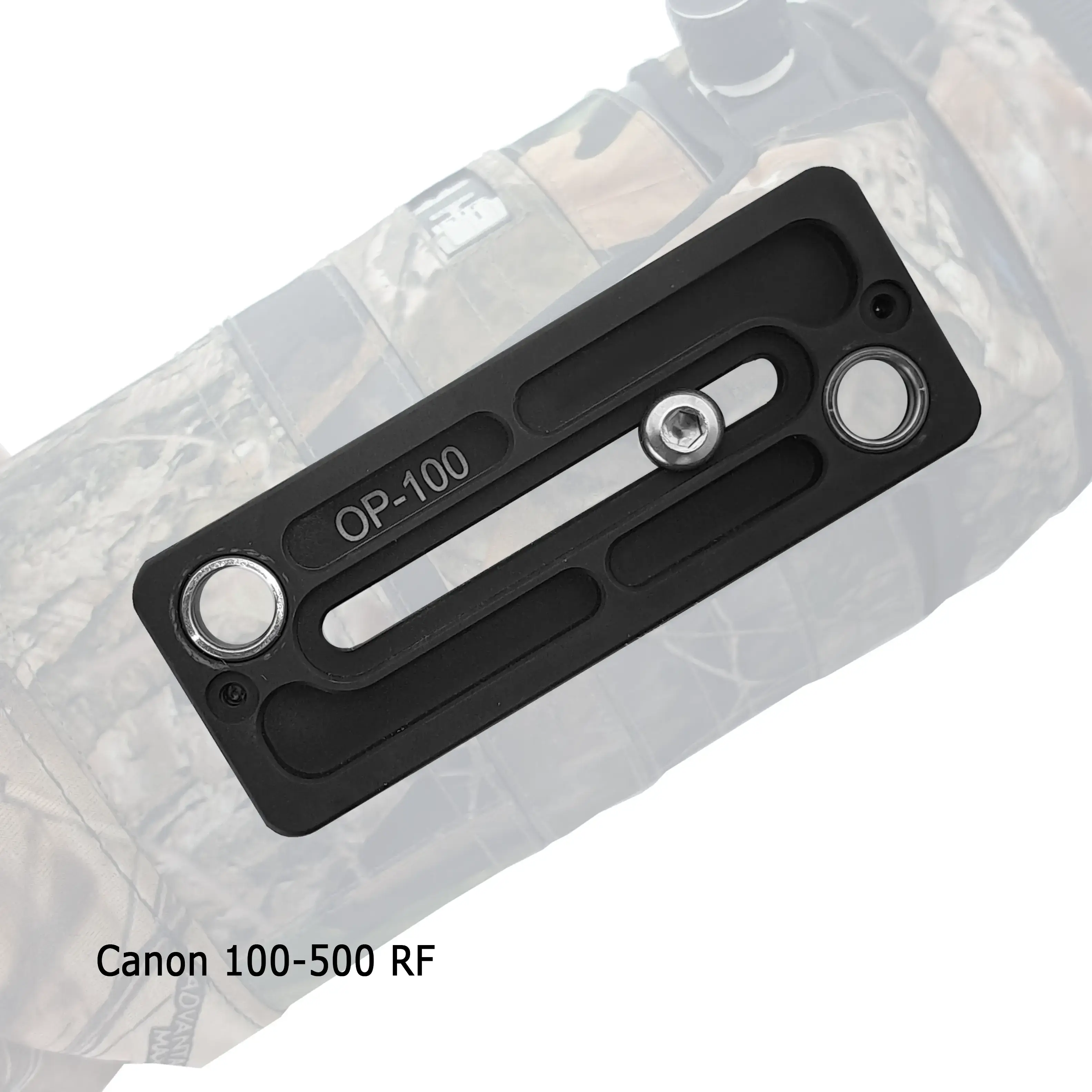 Modularer flacher Objektiv-Ersatzfuß CaNiS-S 100 für Teleobjektive Nikon-Canon-Sony-Sigma Modularer flacher Objektiv-Ersatzfuß CaNiS-S 100 für Teleobjektive Nikon-Canon-Sony-Sigma