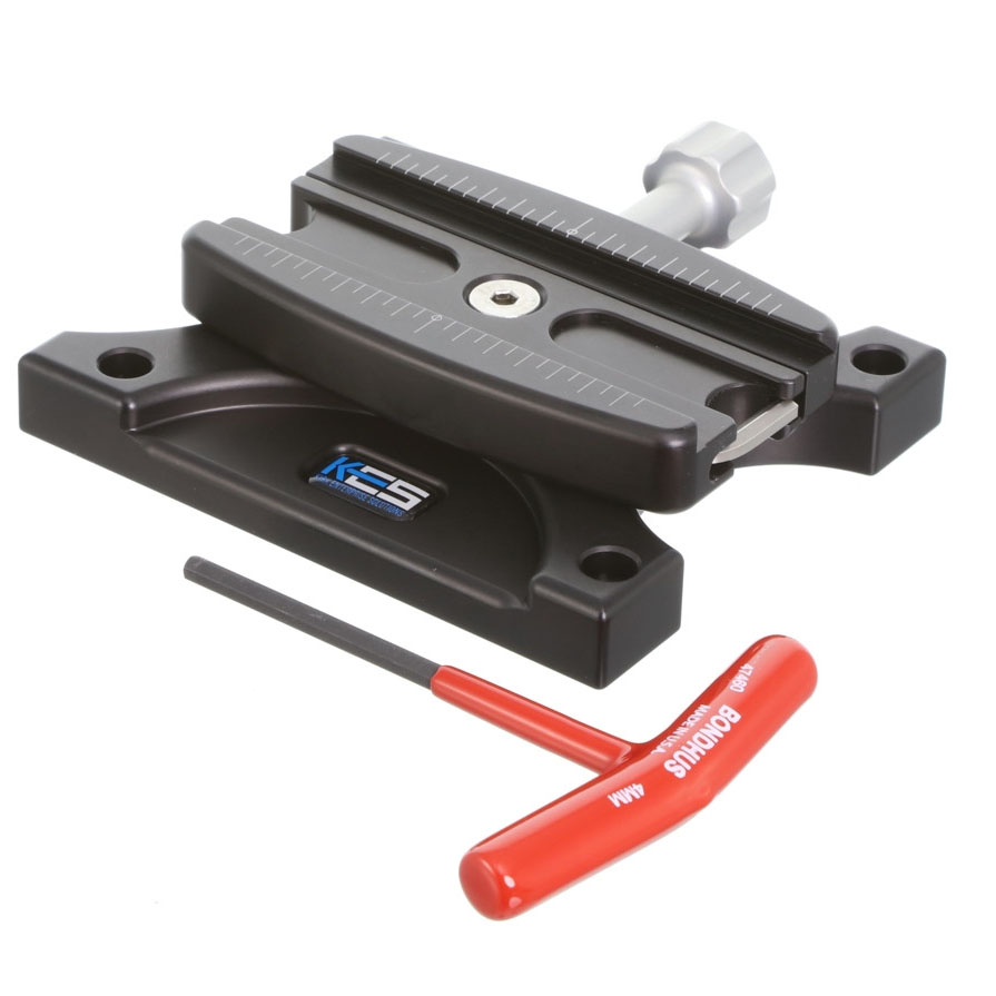 Kirk MVH502-BQR Schnellwechselbridge für Manfrotto MVH502AH Fluidkopf Kirk MVH502-BQR Schnellwechselbridge für Manfrotto MVH502AH Fluidkopf