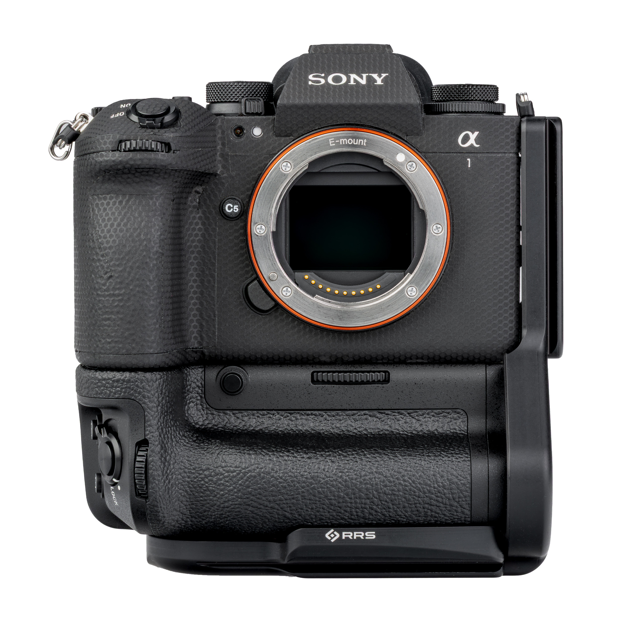 Really Right Stuff BVGC5-L-Winkel für Sony A9 III & A 1 II mit VG-C5 Batteriegriff