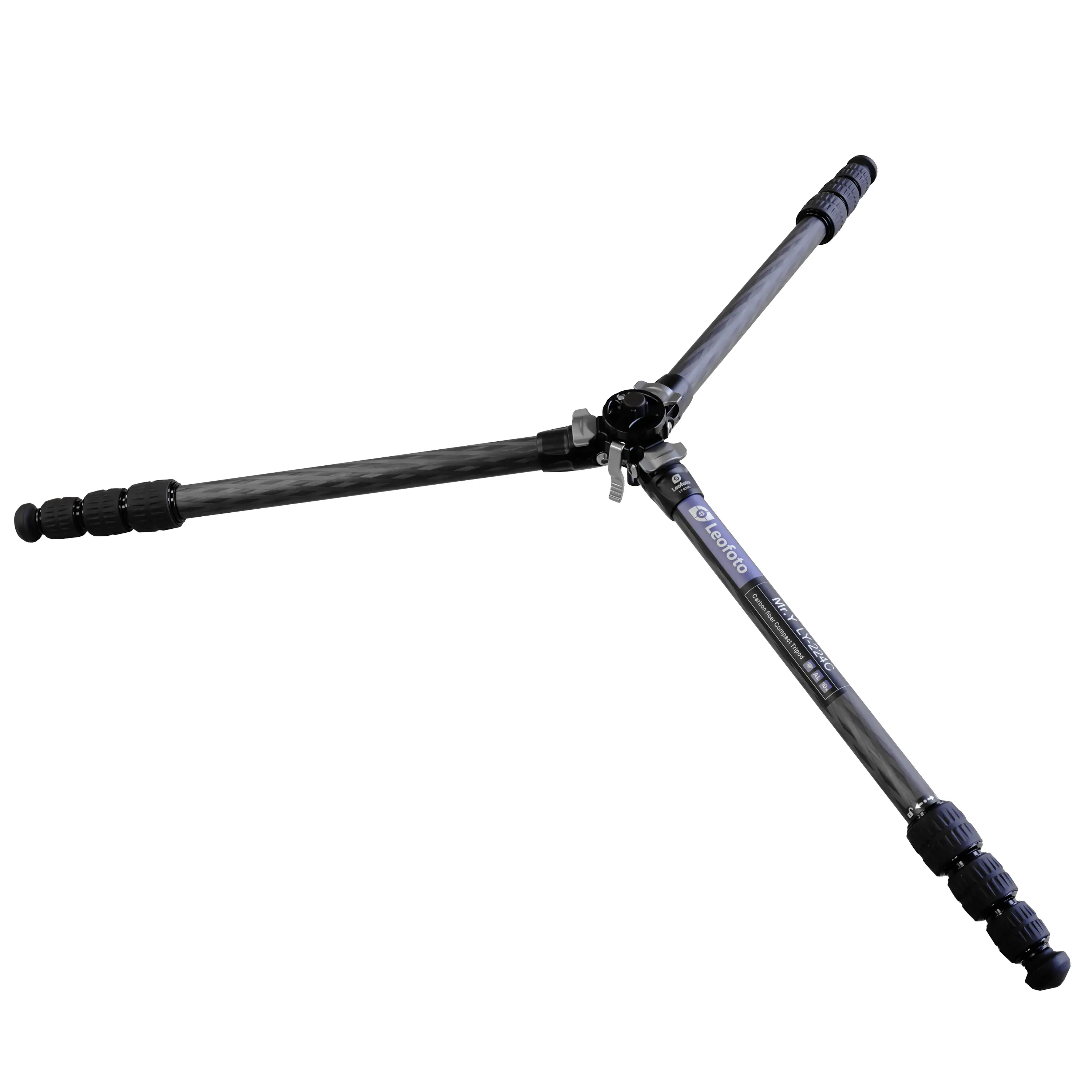 Leofoto LY-224C Karbon-Stativ + LH-25R schwarz Leofoto LY-224C Karbon-Stativ + LH-25R schwarz