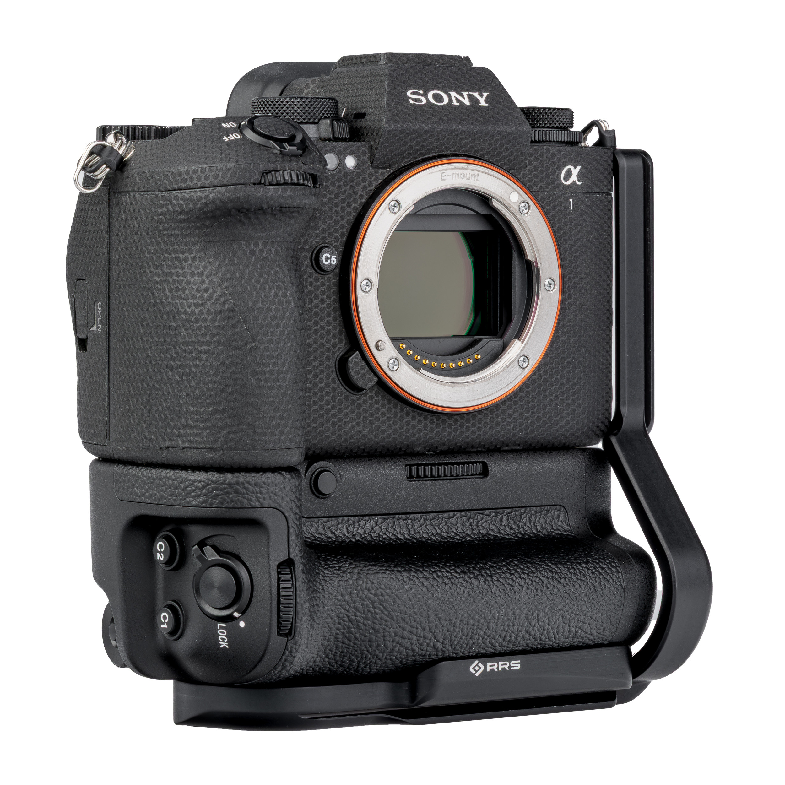 Really Right Stuff BVGC5-L-Winkel für Sony A9 III & A 1 II mit VG-C5 Batteriegriff