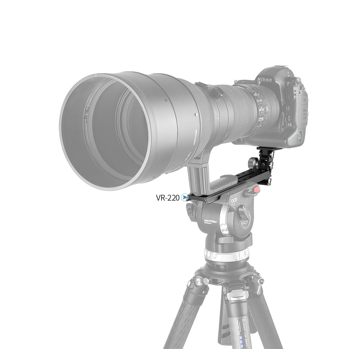 Leofoto VR-220 Teleschiene mit Sachtler/ Manfrotto Schwalbenschwanzprofil Leofoto VR-220 Teleschiene mit Sachtler/ Manfrotto Schwalbenschwanzprofil