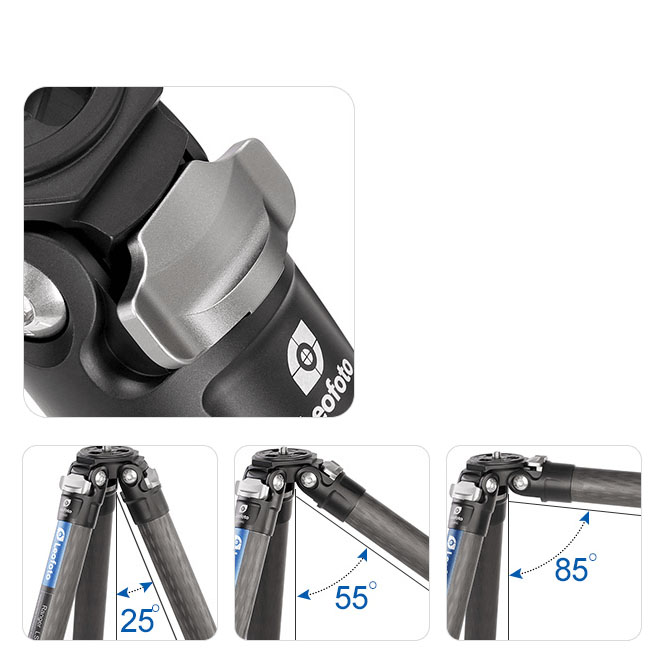 Leofoto Ranger LS-223C Carbon-Stativ Leofoto Ranger LS-223C Carbon-Stativ