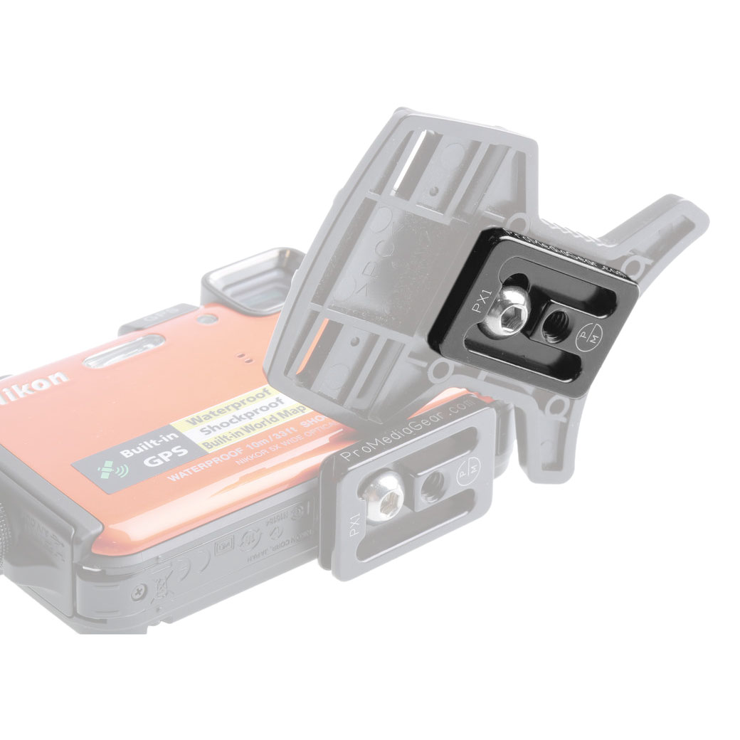 ProMediaGear PX1 Universal-Schnellwechselplatte 25.4 mm ohne Verdrehschutzanschlag ProMediaGear PX1 Universal-Schnellwechselplatte 25.4 mm ohne Verdrehschutzanschlag