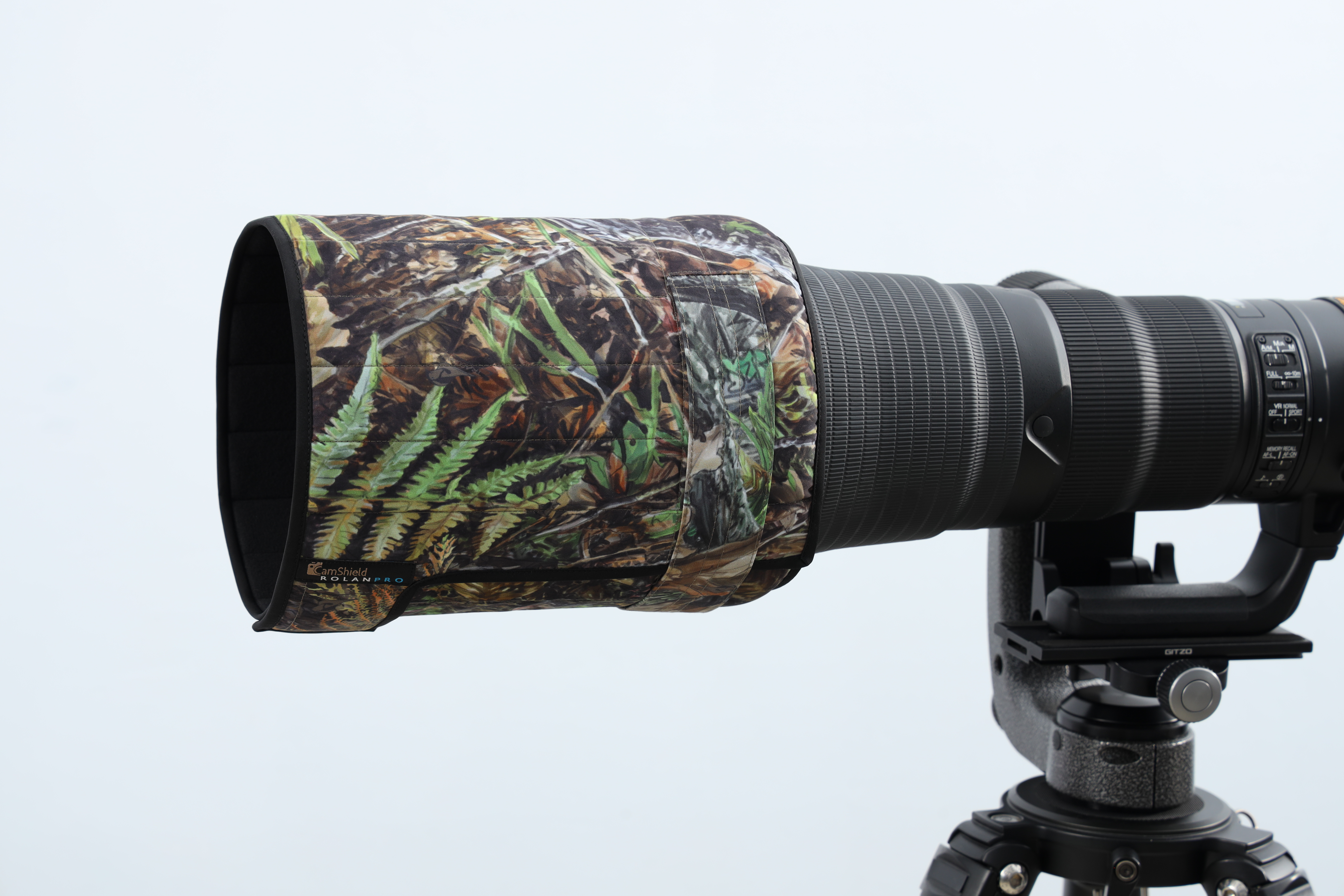 ROLANPRO Lens Hood for travel - L -Camouflage