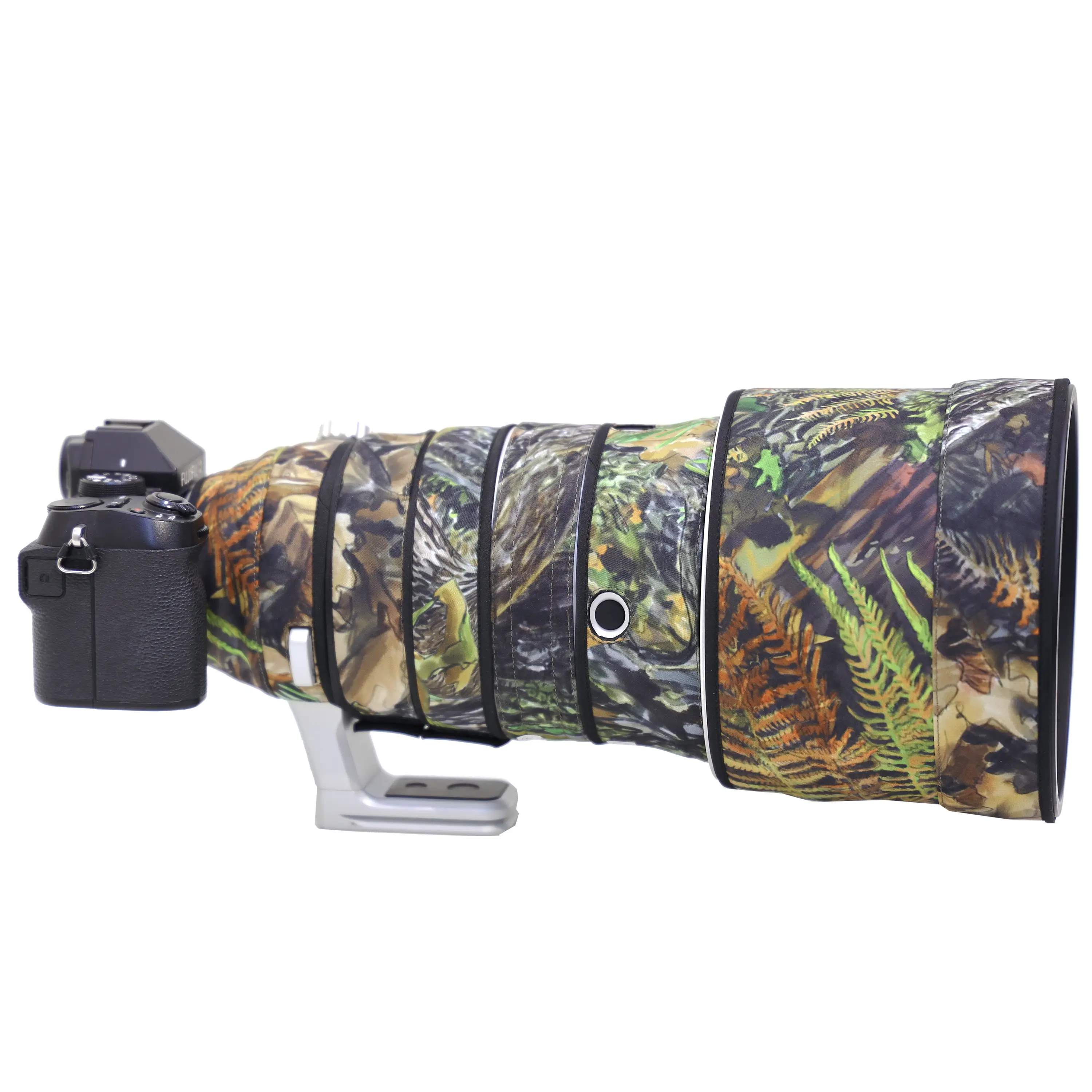 ROLANPRO Cover for Fuji Fuji XF 200 mm f/2 R LM OIS WR Camouflage & Waterproof
